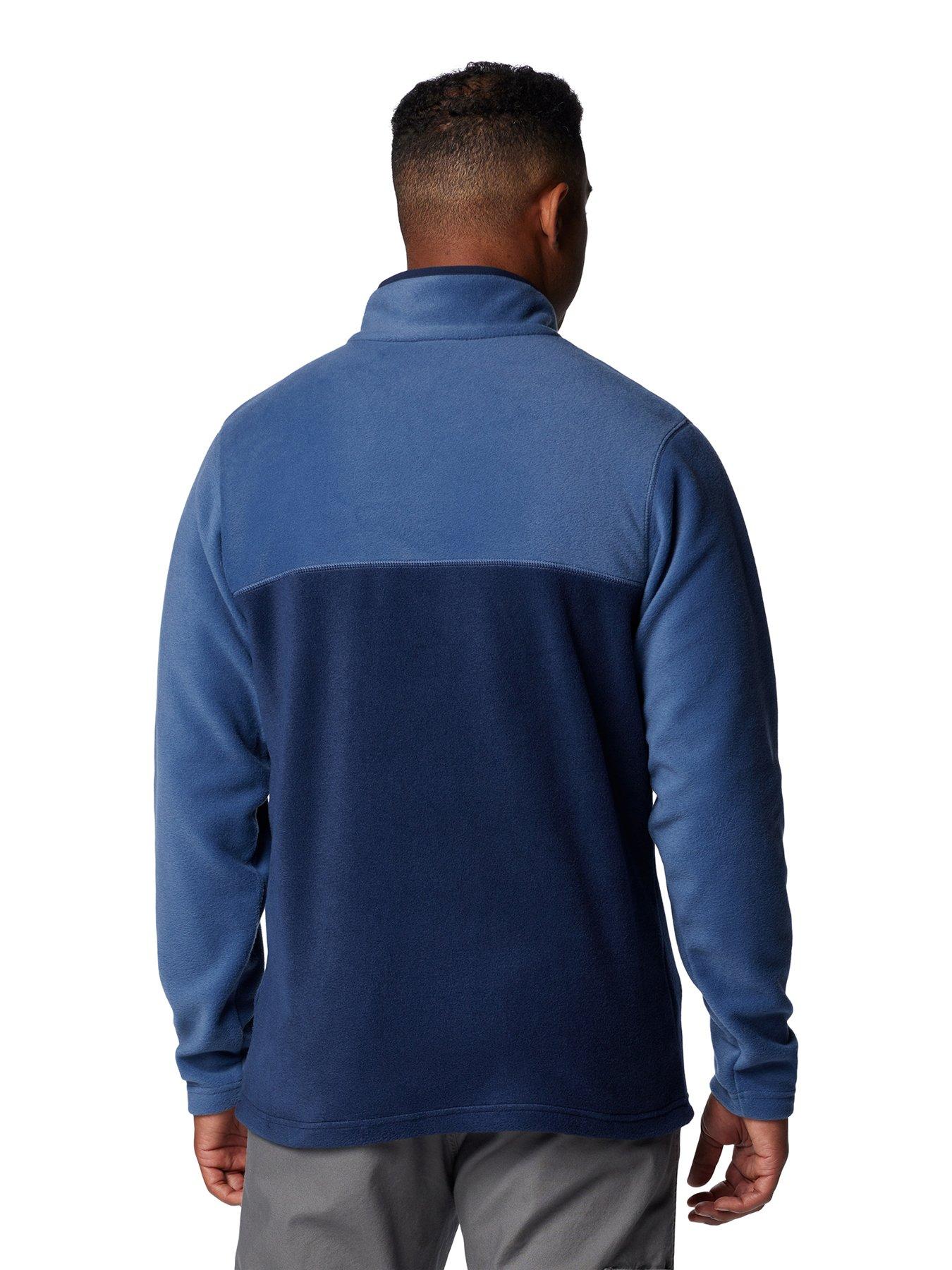  image of columbia-mens-steens-mountain-half-snap-ii-fleece-navy