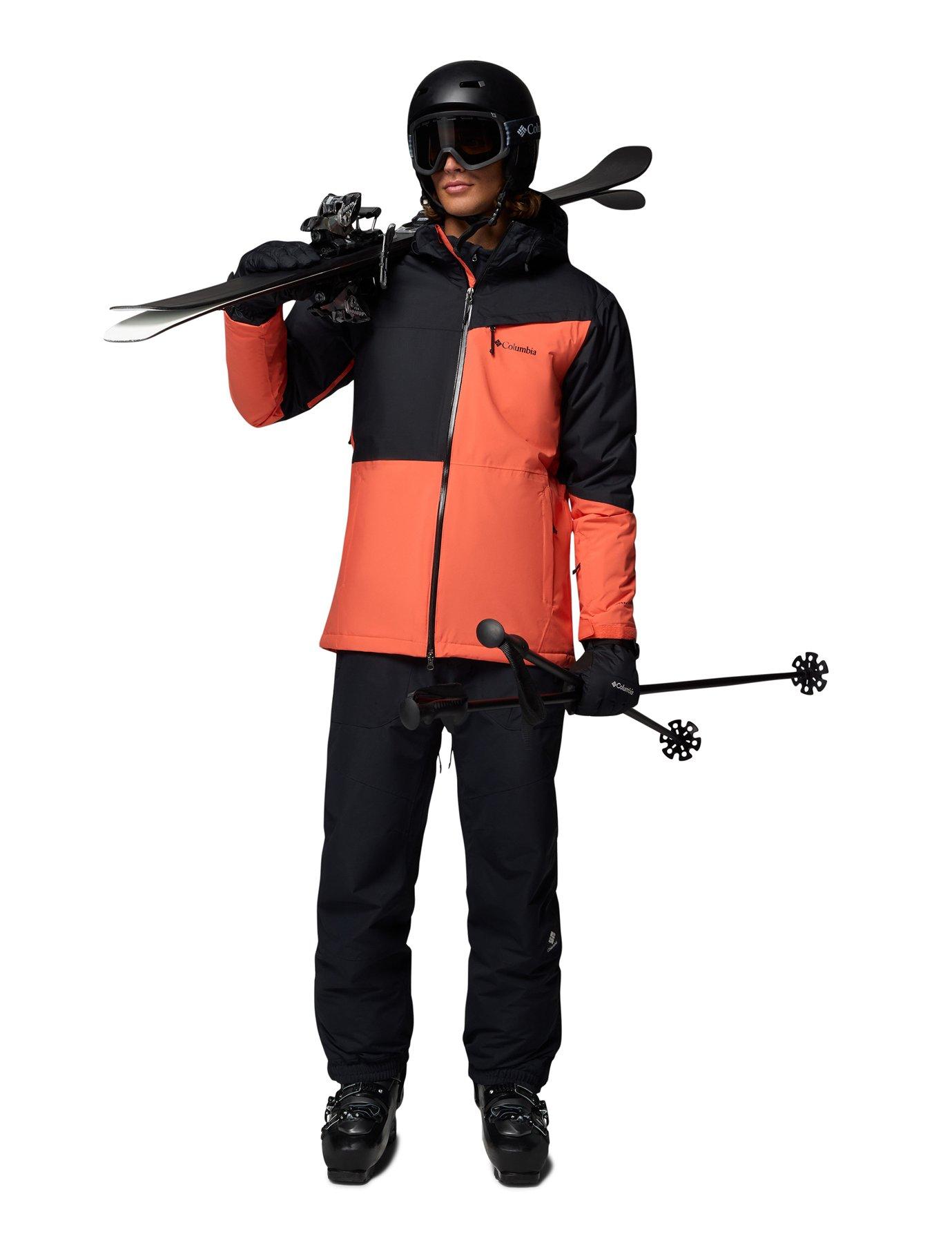  image of columbia-mens-iceberg-point-ii-ski-jacket-red