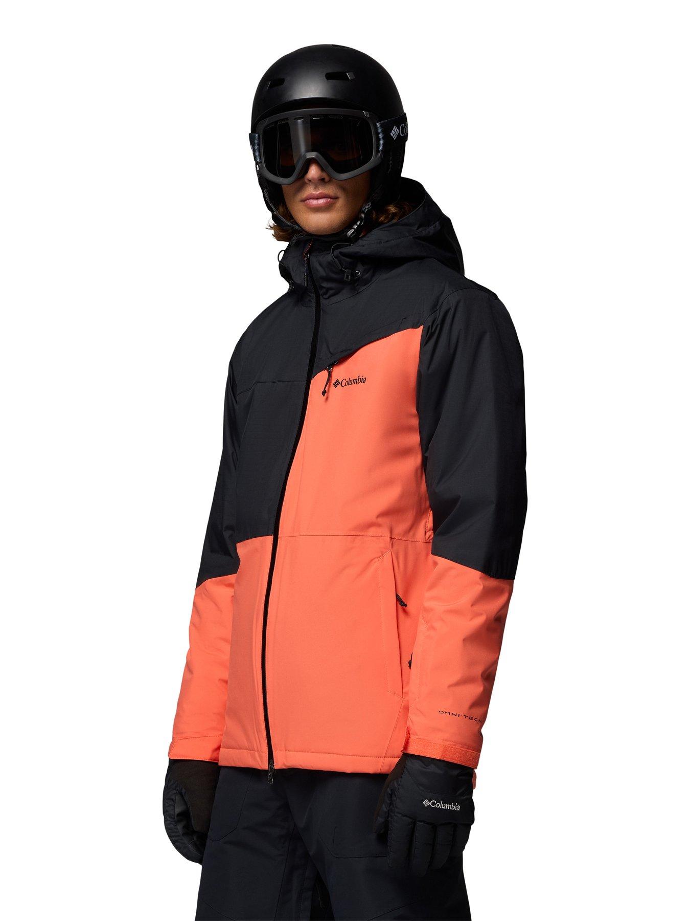  image of columbia-mens-iceberg-point-ii-ski-jacket-red