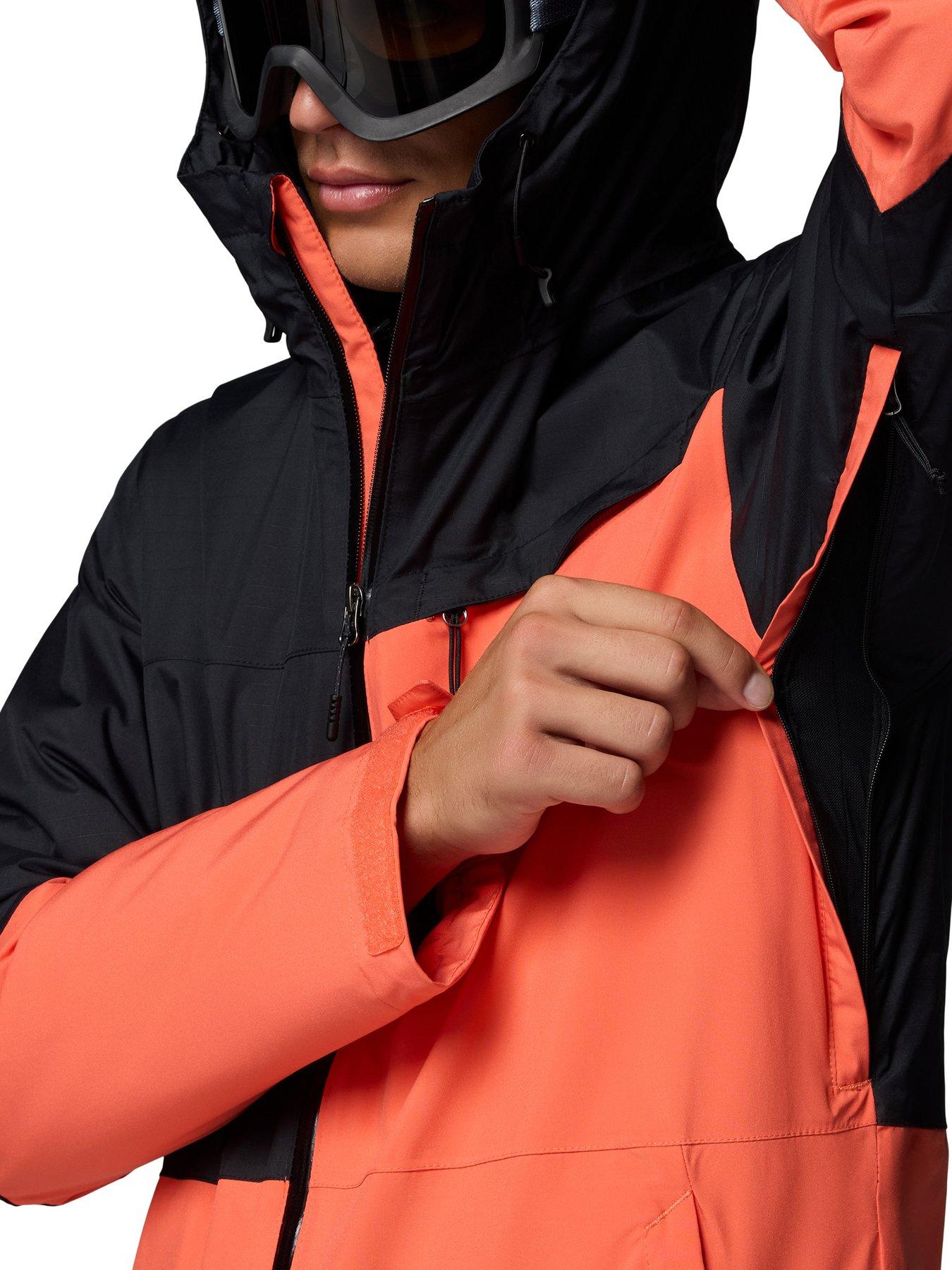  image of columbia-mens-iceberg-point-ii-ski-jacket-red