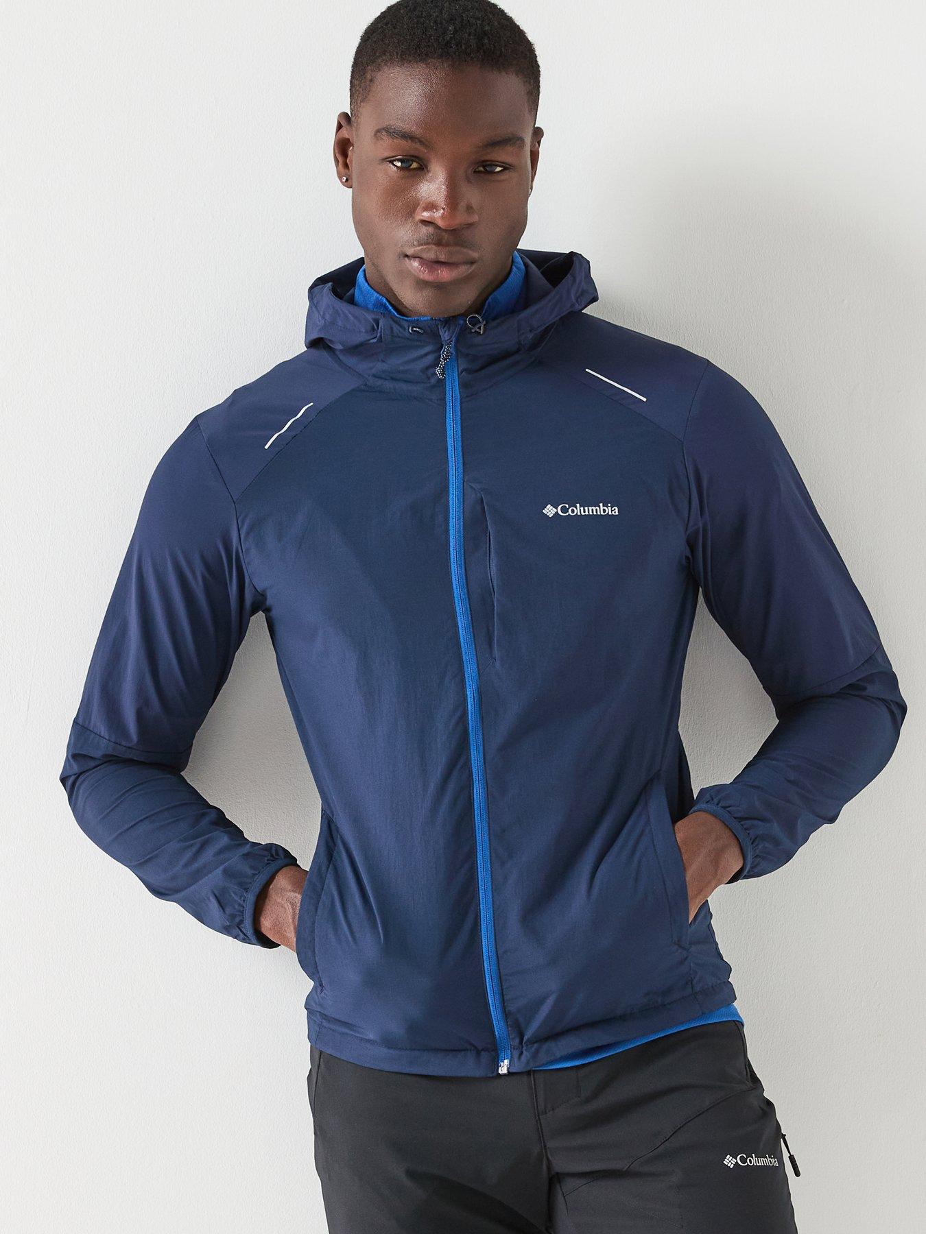 Columbia Men's Tech Nylon Hoodie - Navy
