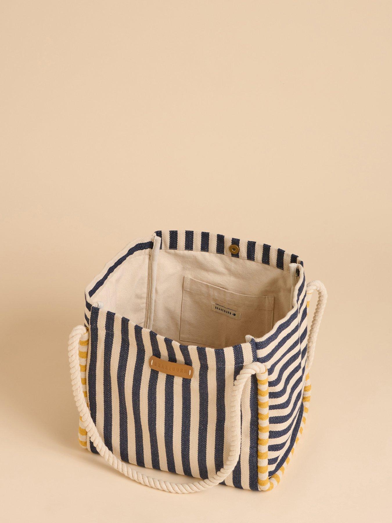 Image 4 of 4 of Brakeburn Deck Stripe Beach Bag