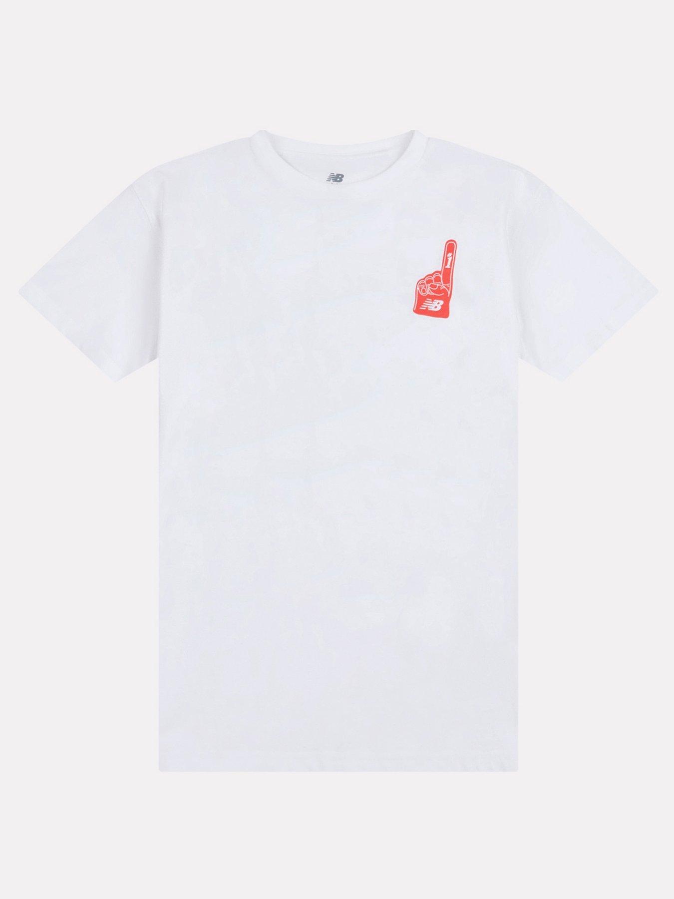  image of new-balance-junior-boys-stadium-concession-graphic-t-shirt-white