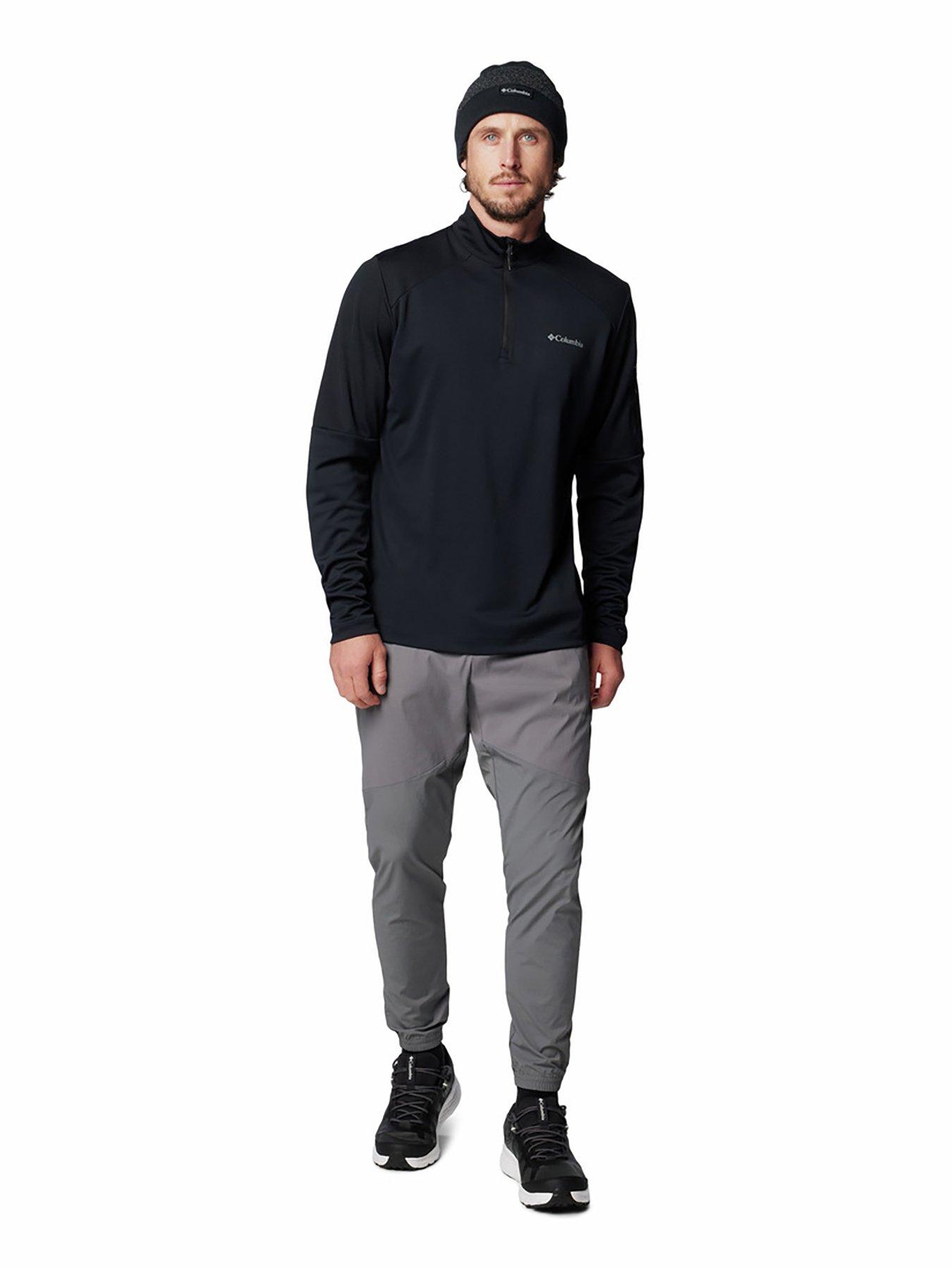 Image 3 of 5 of Columbia Men's Tech Knit 1/4 Zip - Black