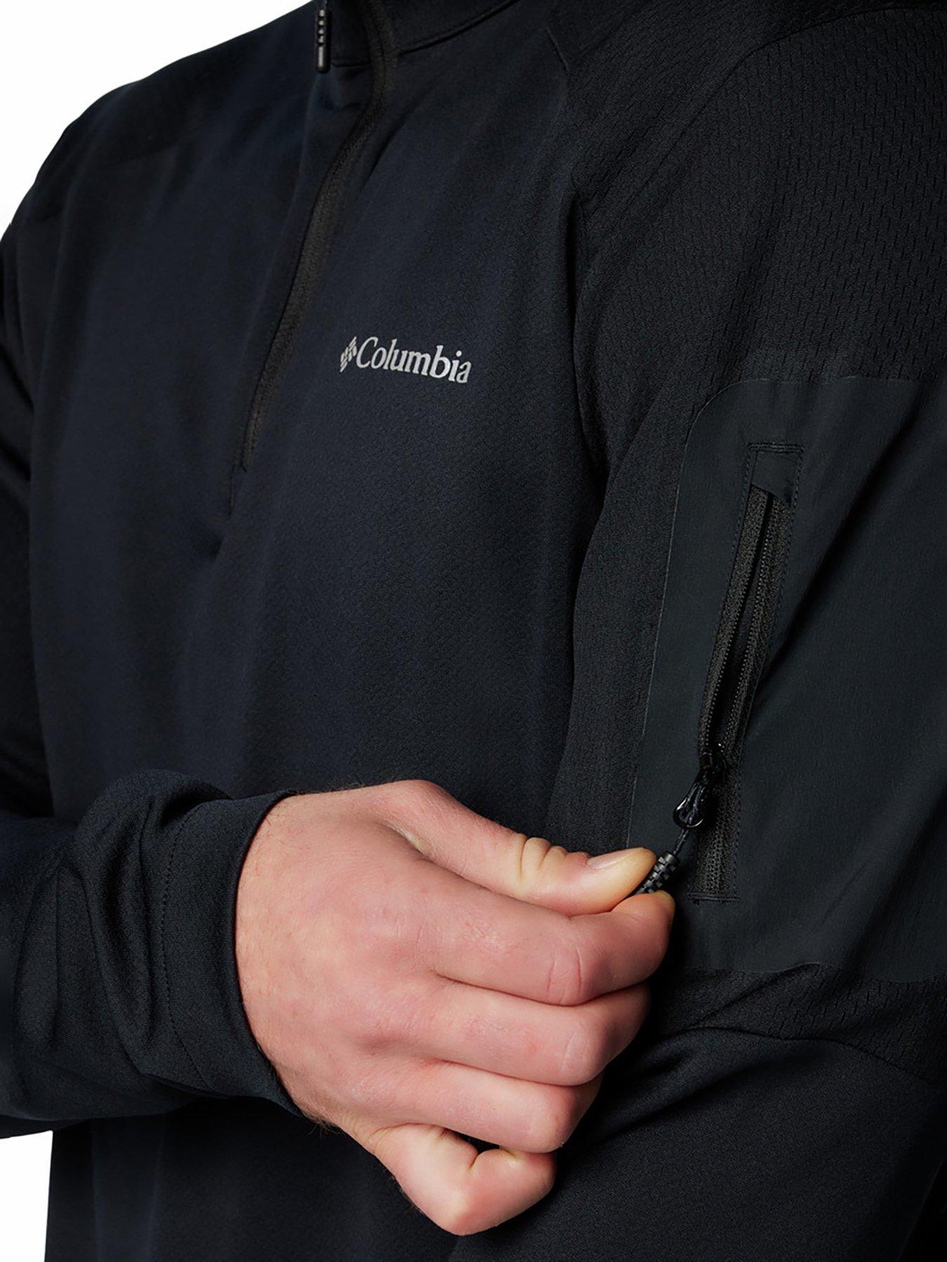 Image 5 of 5 of Columbia Men's Tech Knit 1/4 Zip - Black