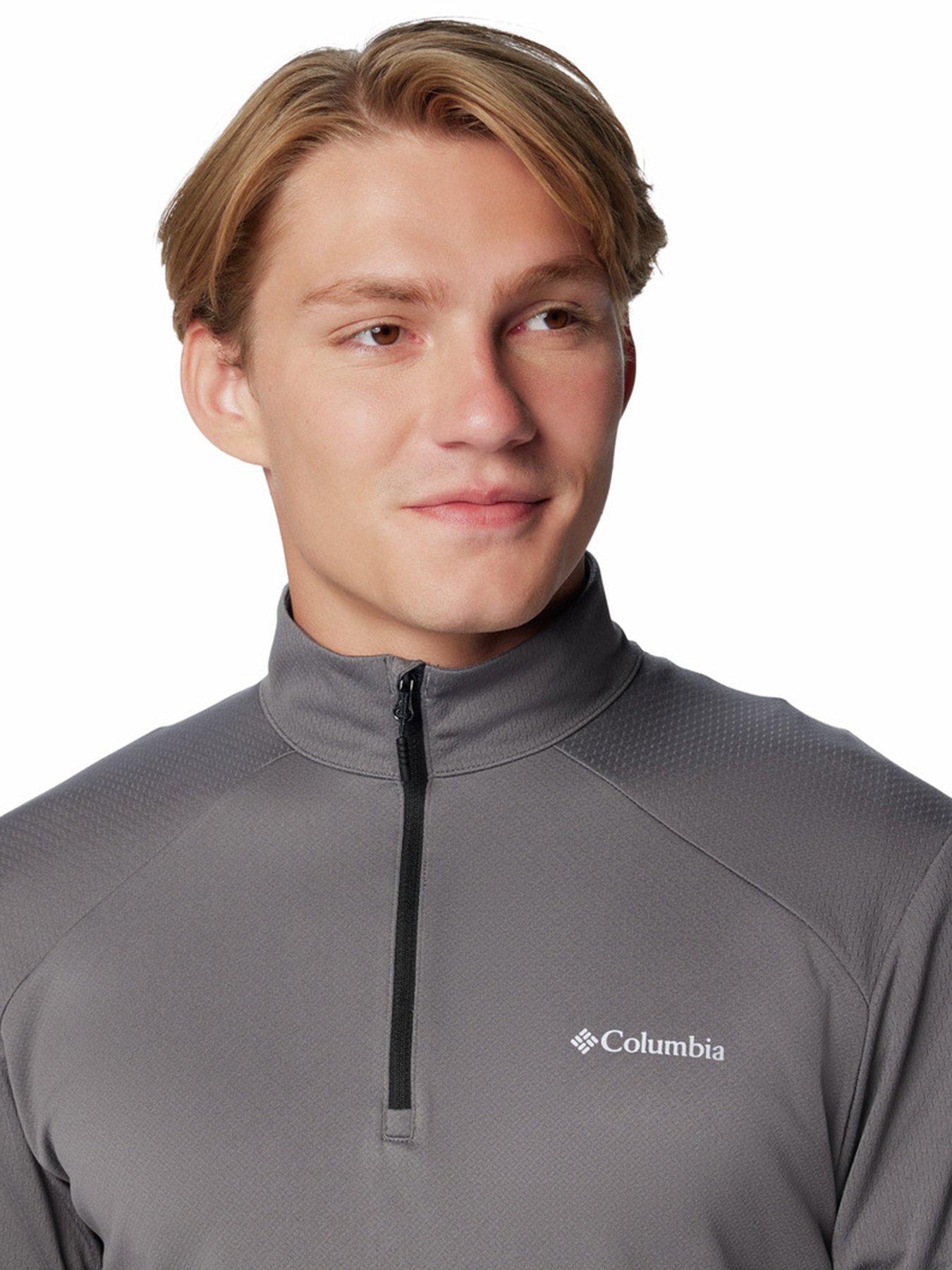 Image 6 of 6 of Columbia Men's Columbia Tech Knit 1/4 Zip - Grey