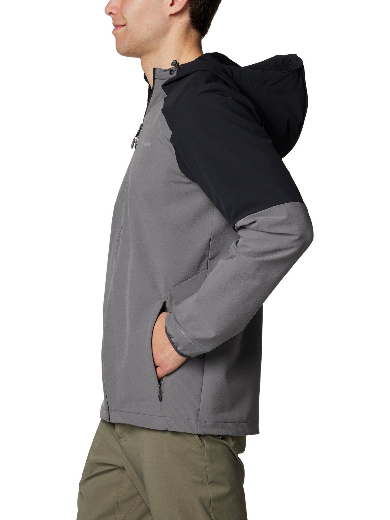 Image 3 of 6 of Columbia Men's Columbia Tech Softshell Hoodie - Grey