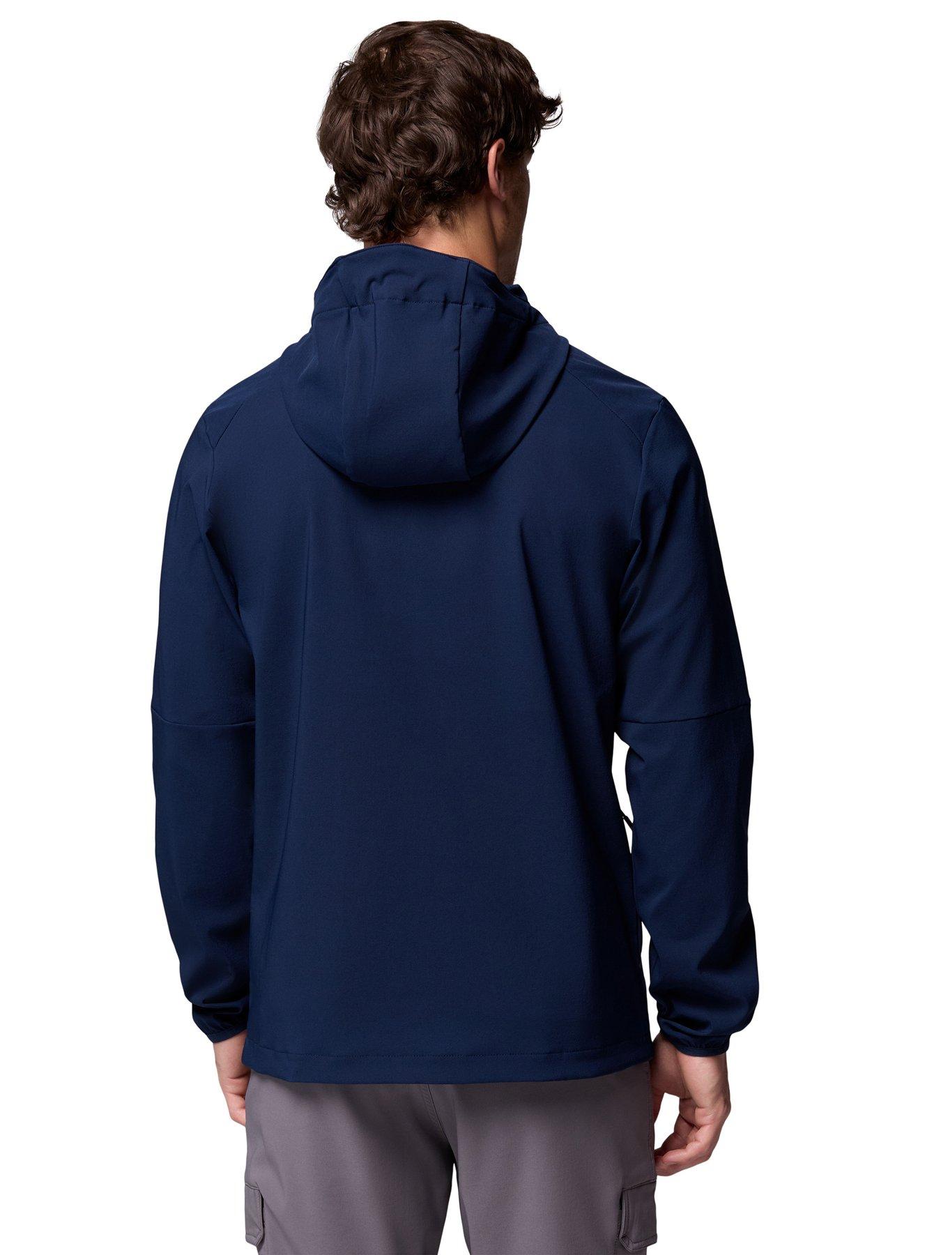 Image 2 of 6 of Columbia Men's Columbia Tech Softshell Hoodie - Navy