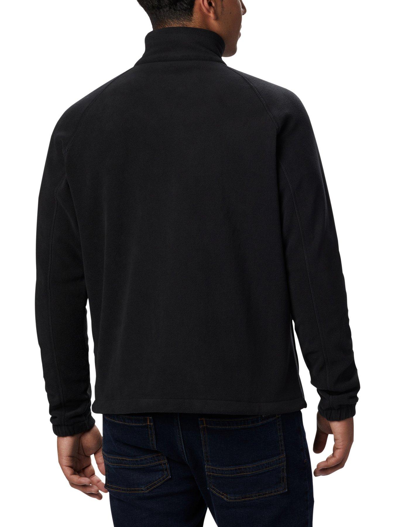  image of columbia-mens-fast-trek-ii-full-zip-fleece-black