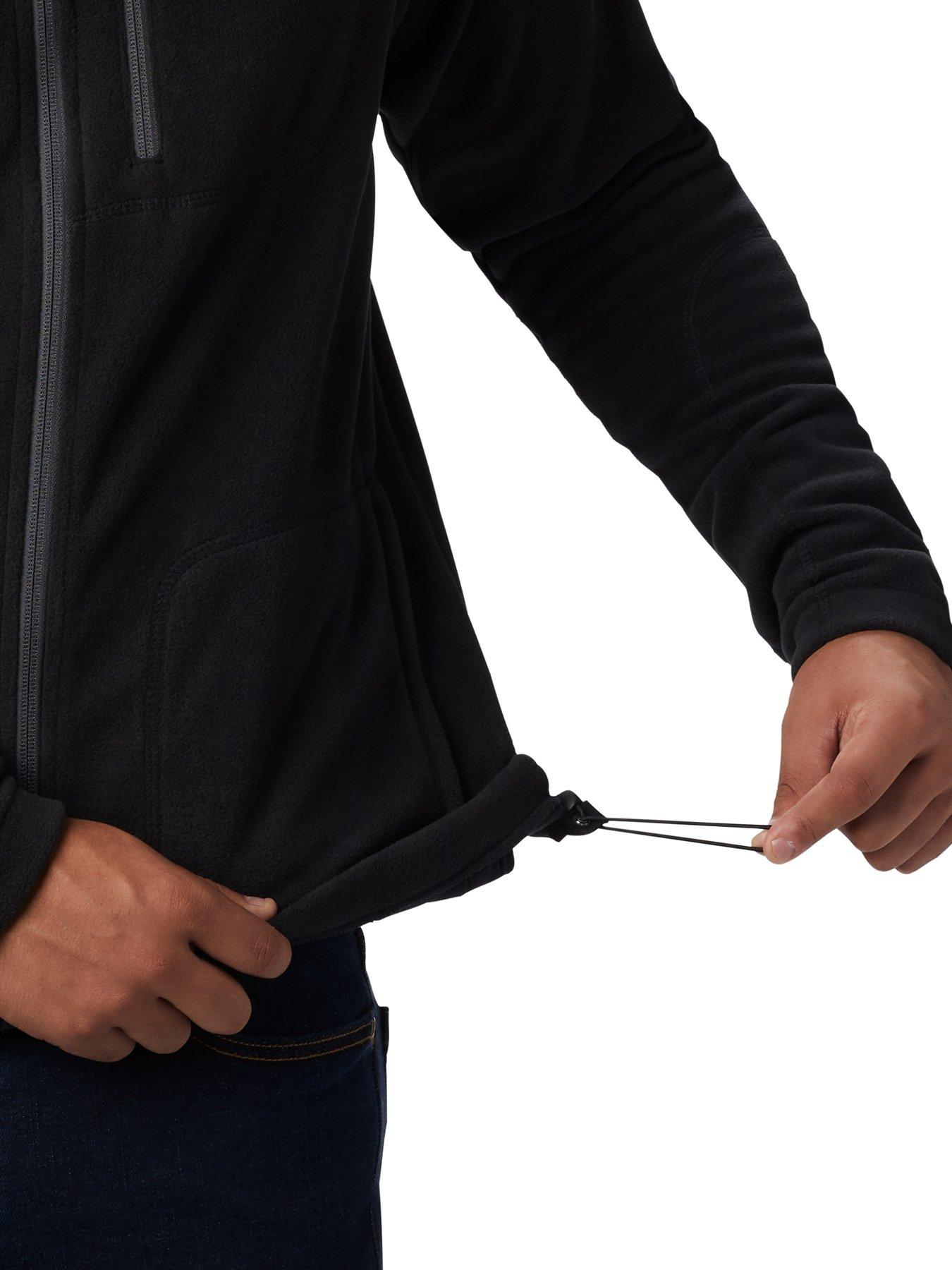  image of columbia-mens-fast-trek-ii-full-zip-fleece-black