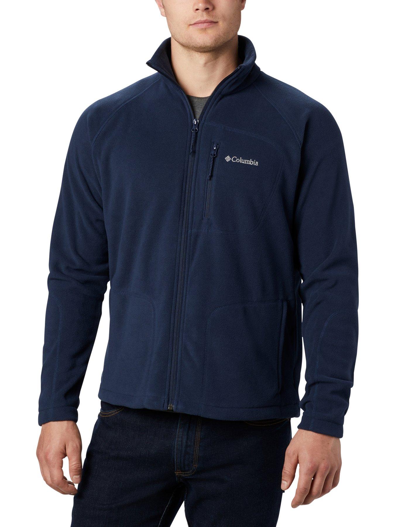  image of columbia-mens-fast-trek-ii-full-zip-fleece-navy