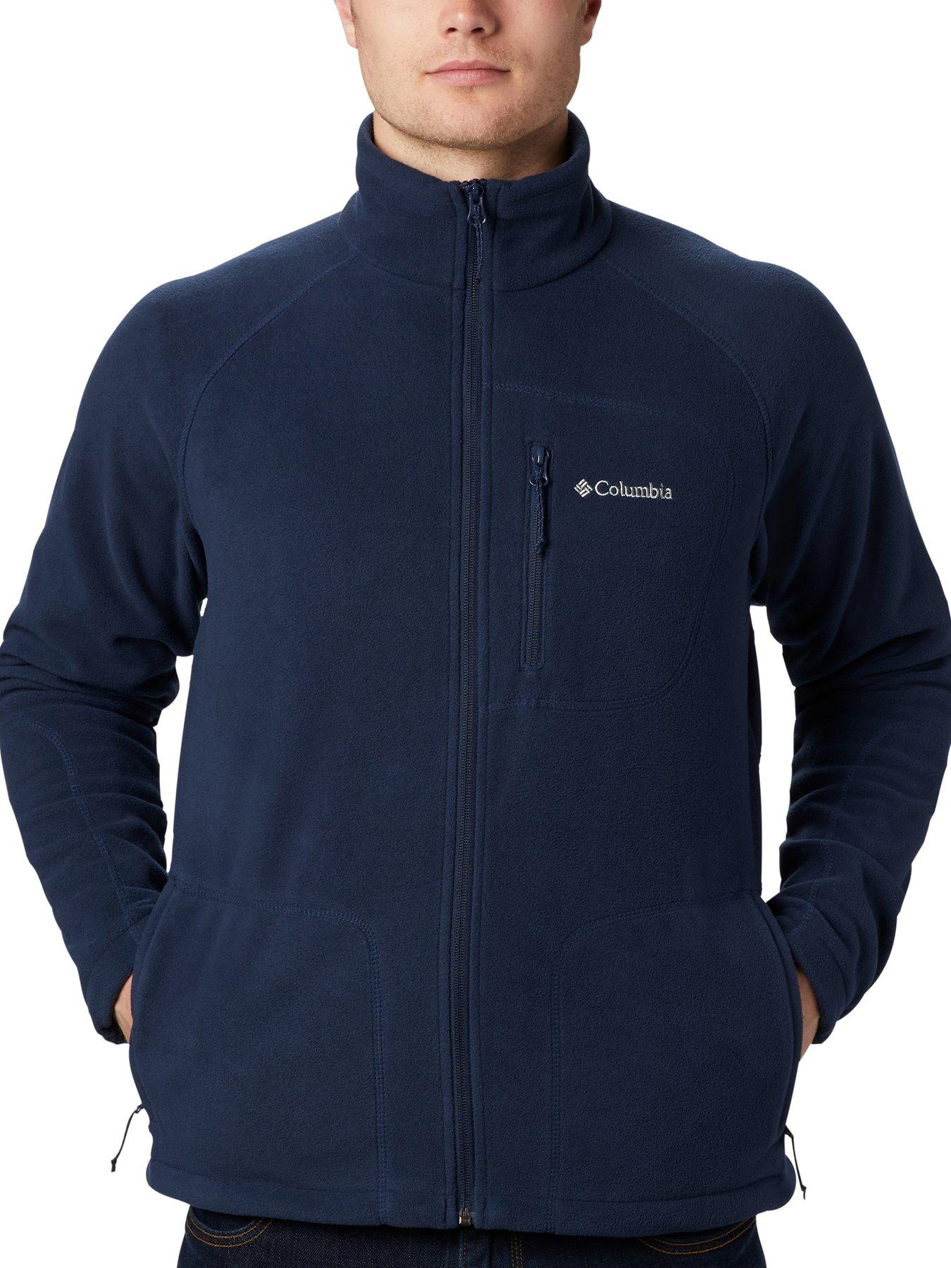  image of columbia-mens-fast-trek-ii-full-zip-fleece-navy