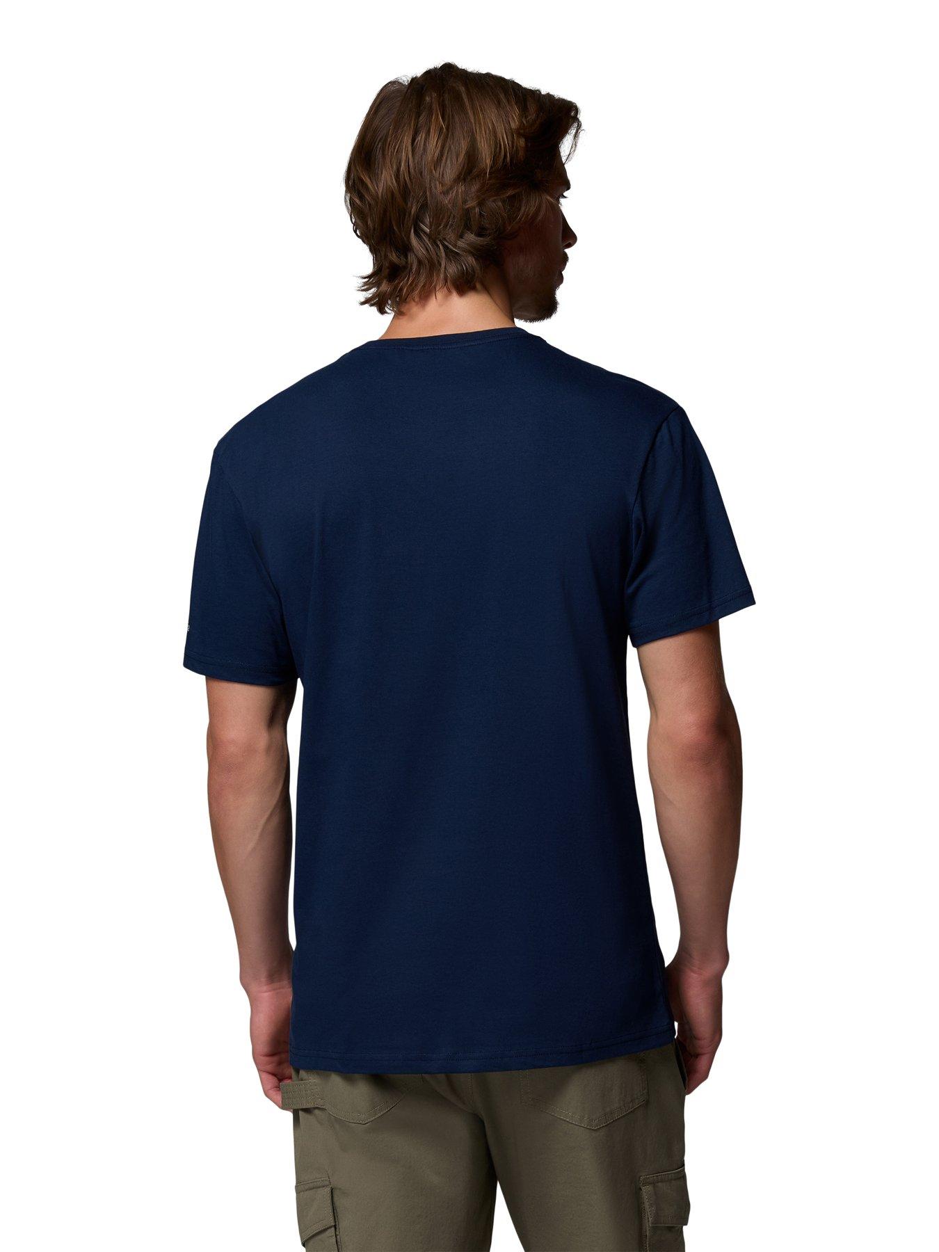 Image 2 of 4 of Columbia Men's Csc Basic Logo Short Sleeve Tee - Navy