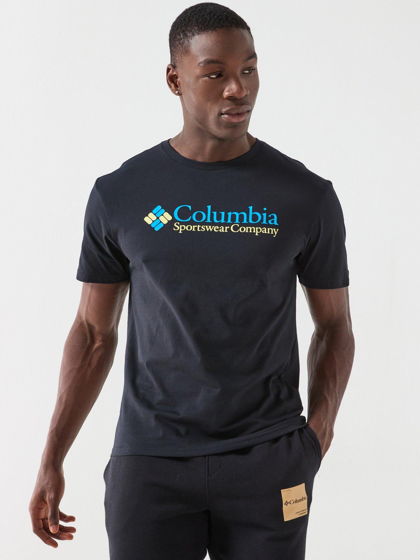 Columbia Men's Csc Basic Logo Short Sleeve Tee - Black