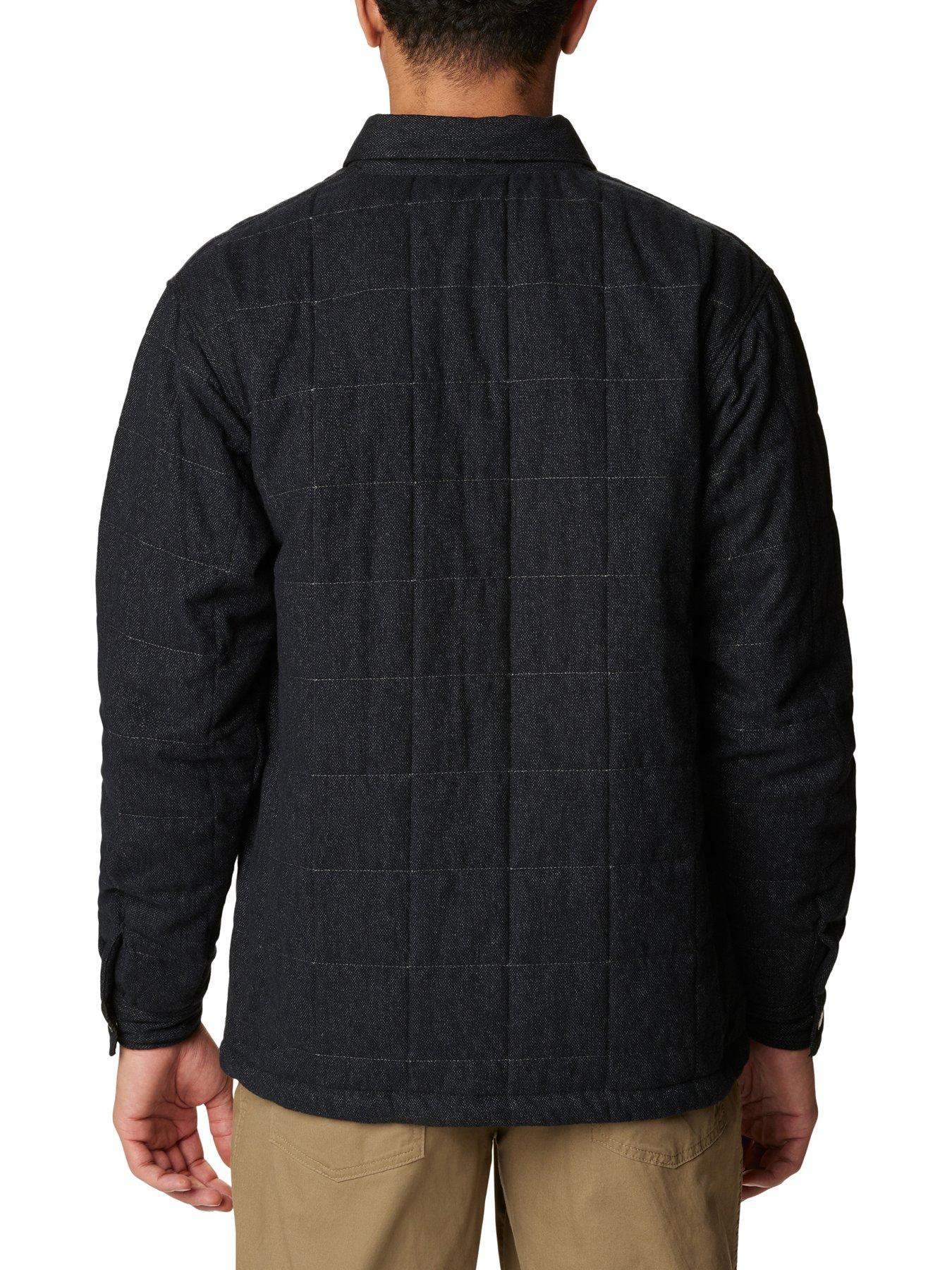  image of columbia-mens-landroamer-quilted-shirt-jacket-black