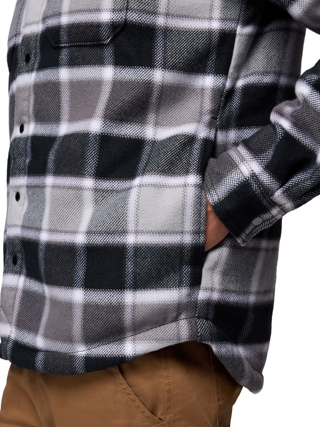  image of columbia-mens-windward-ii-shirt-jacket-black