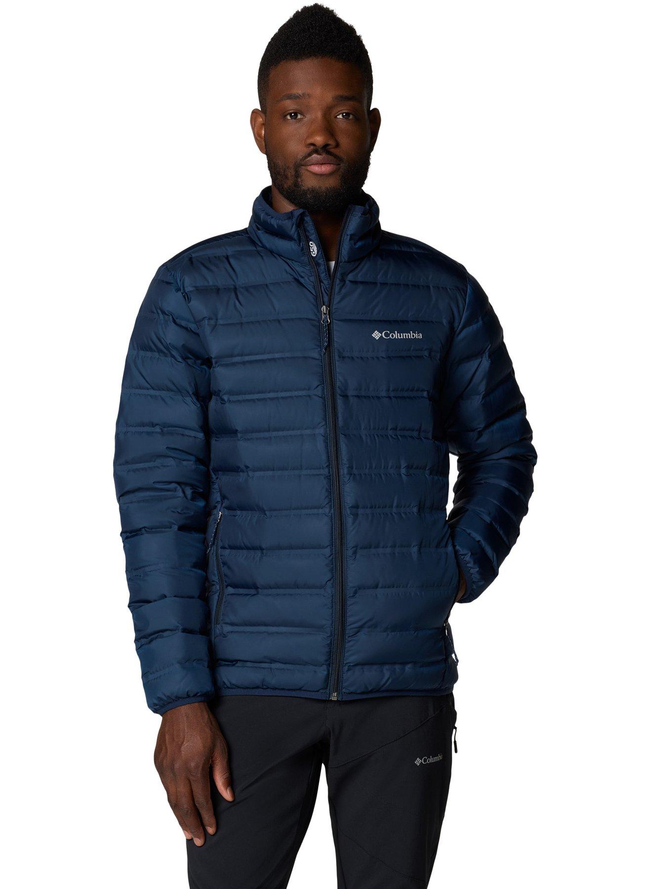  image of columbia-mens-lake-22-ii-down-jacket-navy
