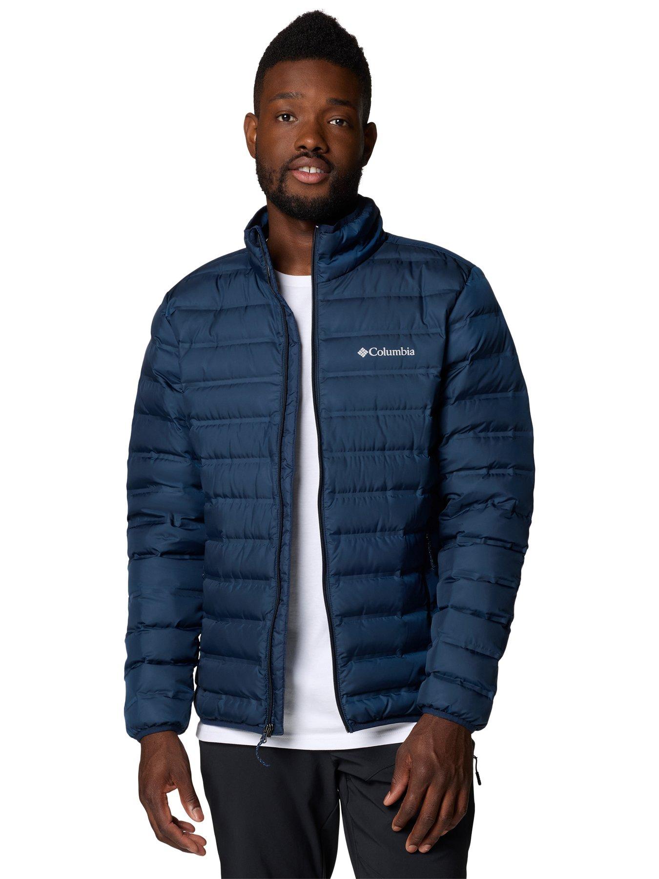  image of columbia-mens-lake-22-ii-down-jacket-navy
