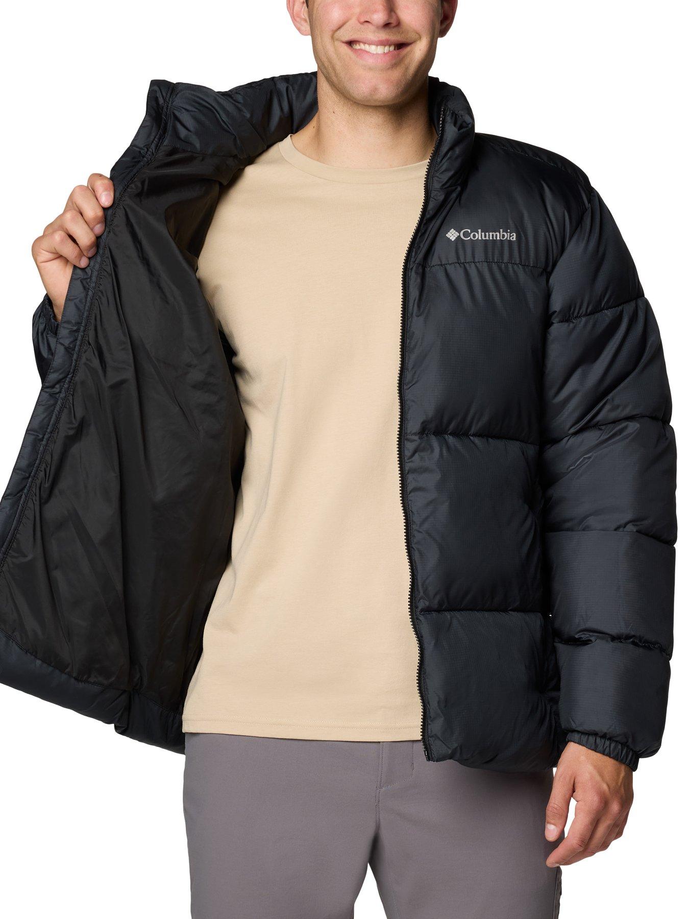  image of columbia-mens-puffect-iii-jacket-black