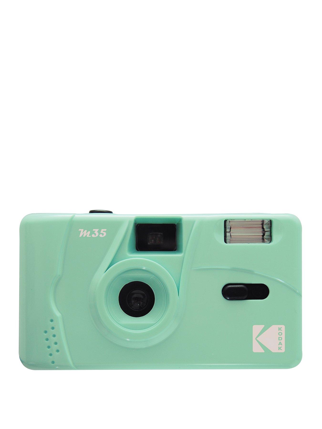  image of kodak-m35-full-frame-film-camera-mint-green