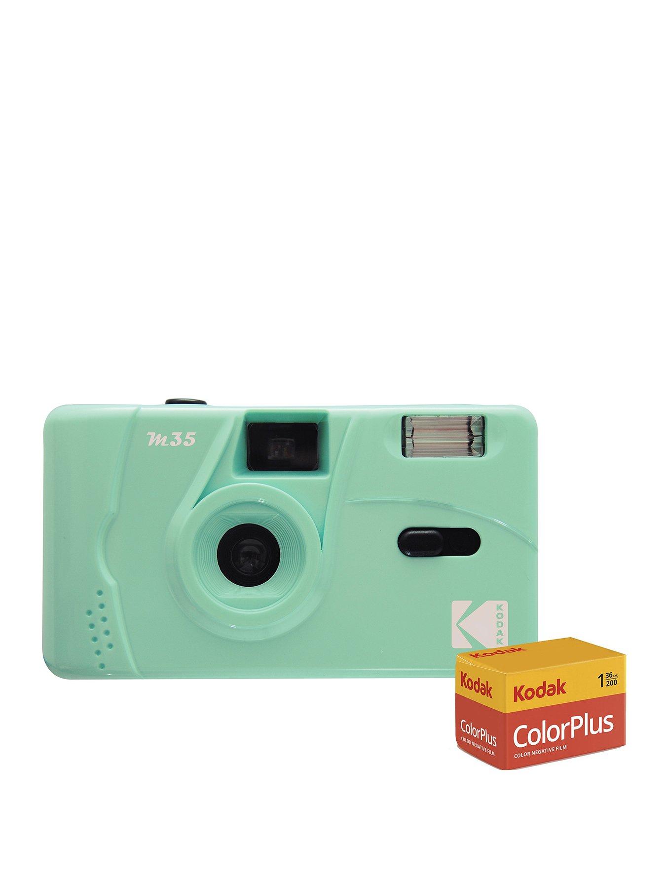  image of kodak-m35-film-camera-with-36-exposure-film-pack-mint-green