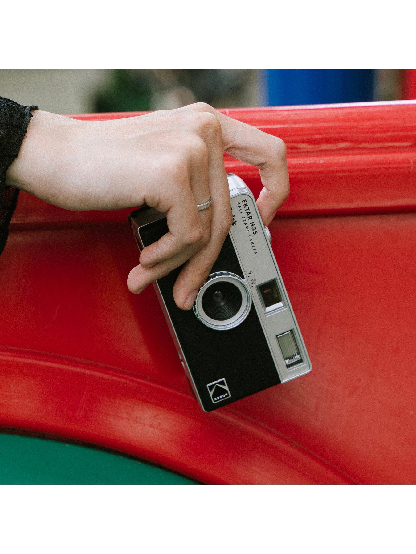  image of kodak-ektar-h35-half-frame-film-camera-black