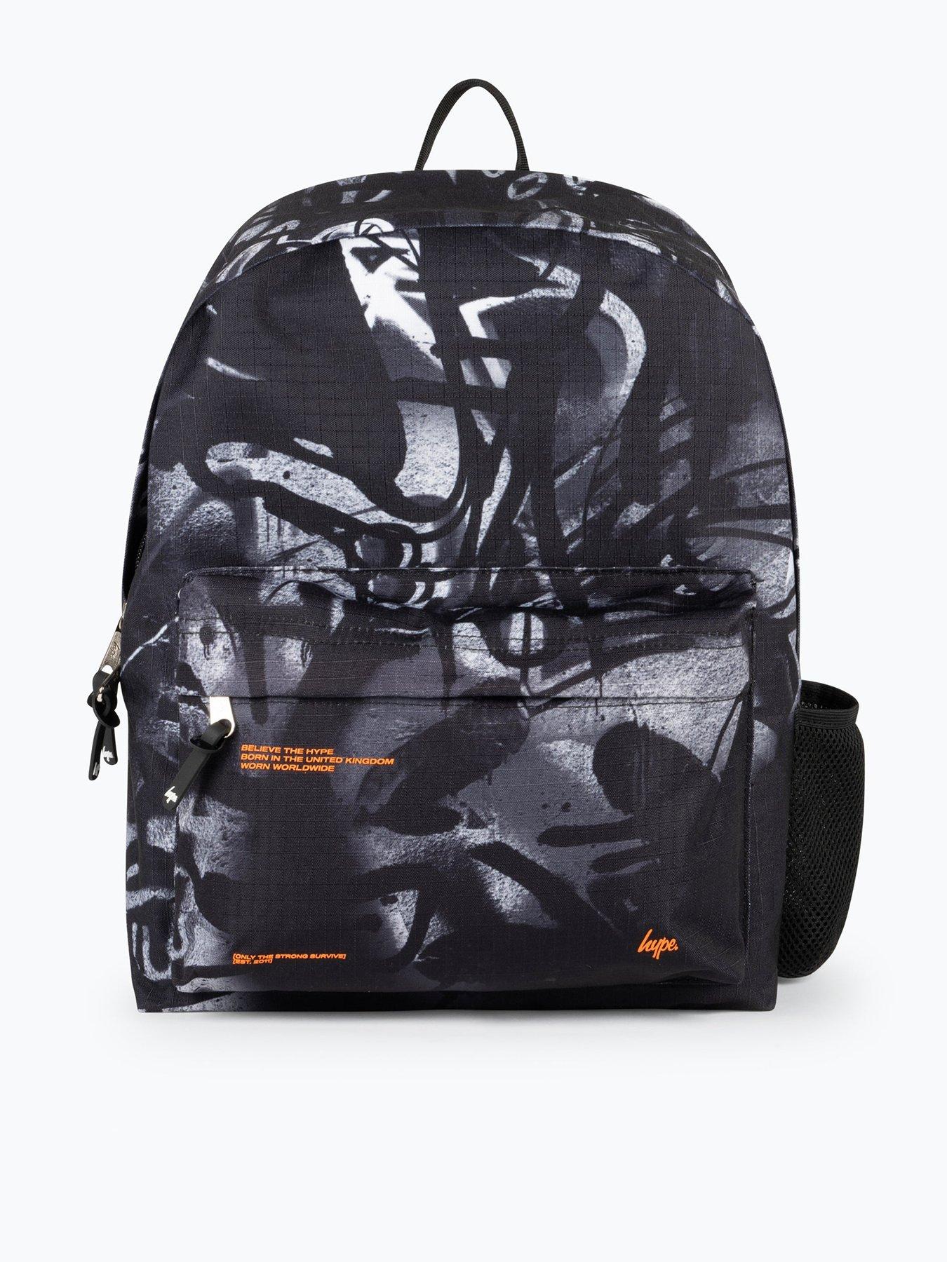 undefined Boys Graffiti Iconic Backpack - Black