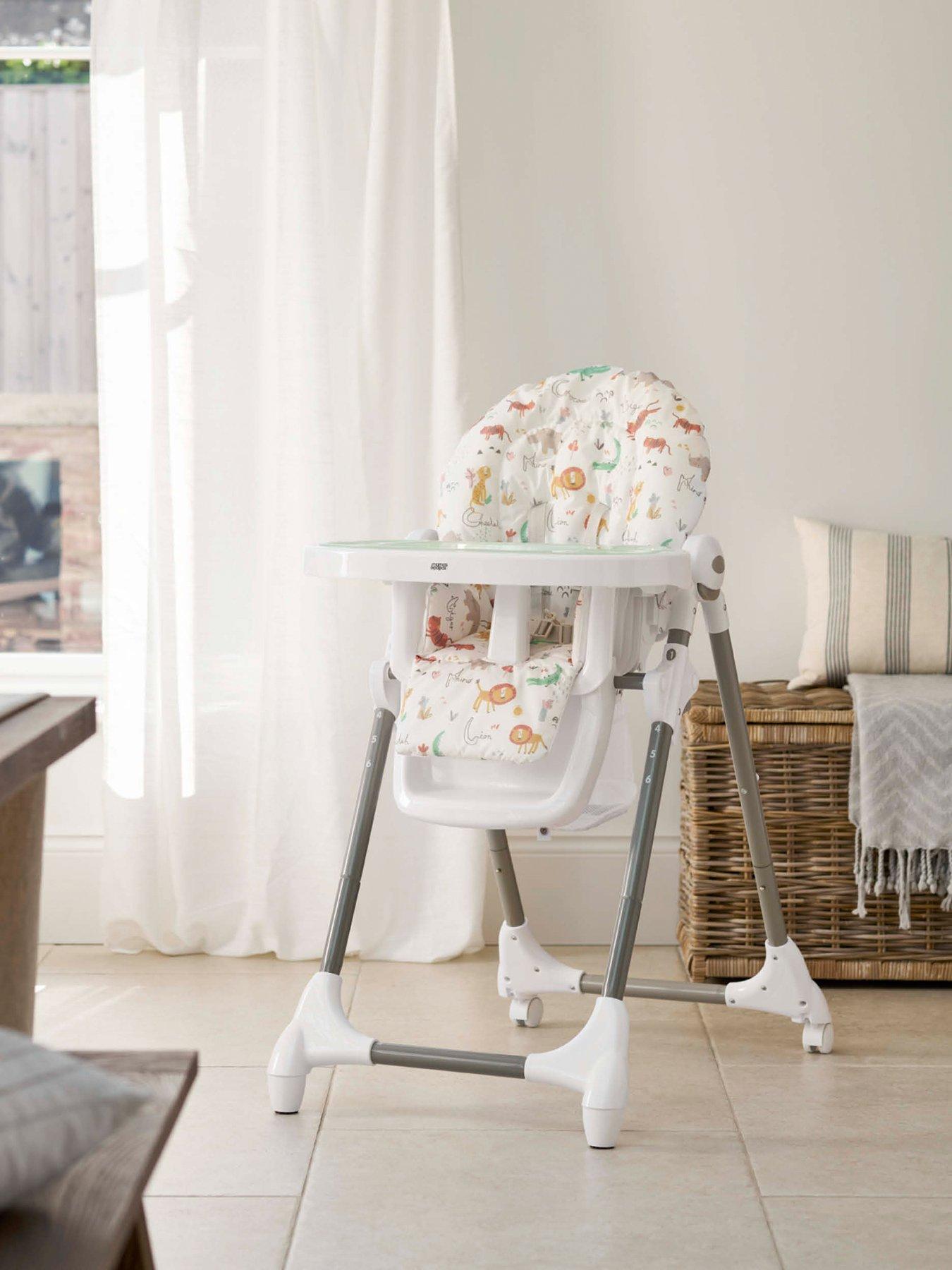 Image 1 of 7 of Mamas & Papas Snax Highchair - Jungle Alphabet