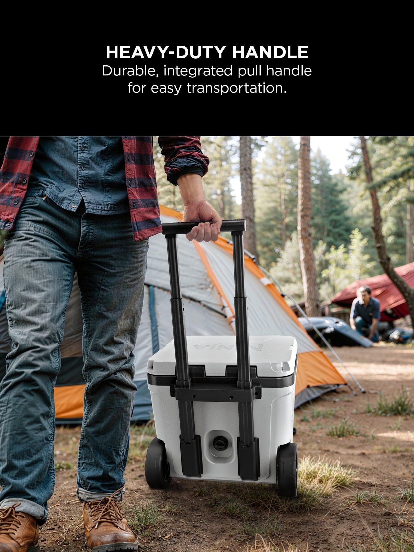  image of ninja-frostvault-30qt28l-wheeled-cooler-with-dry-zone-cloud-white-fb230ukwh-fb230euwh