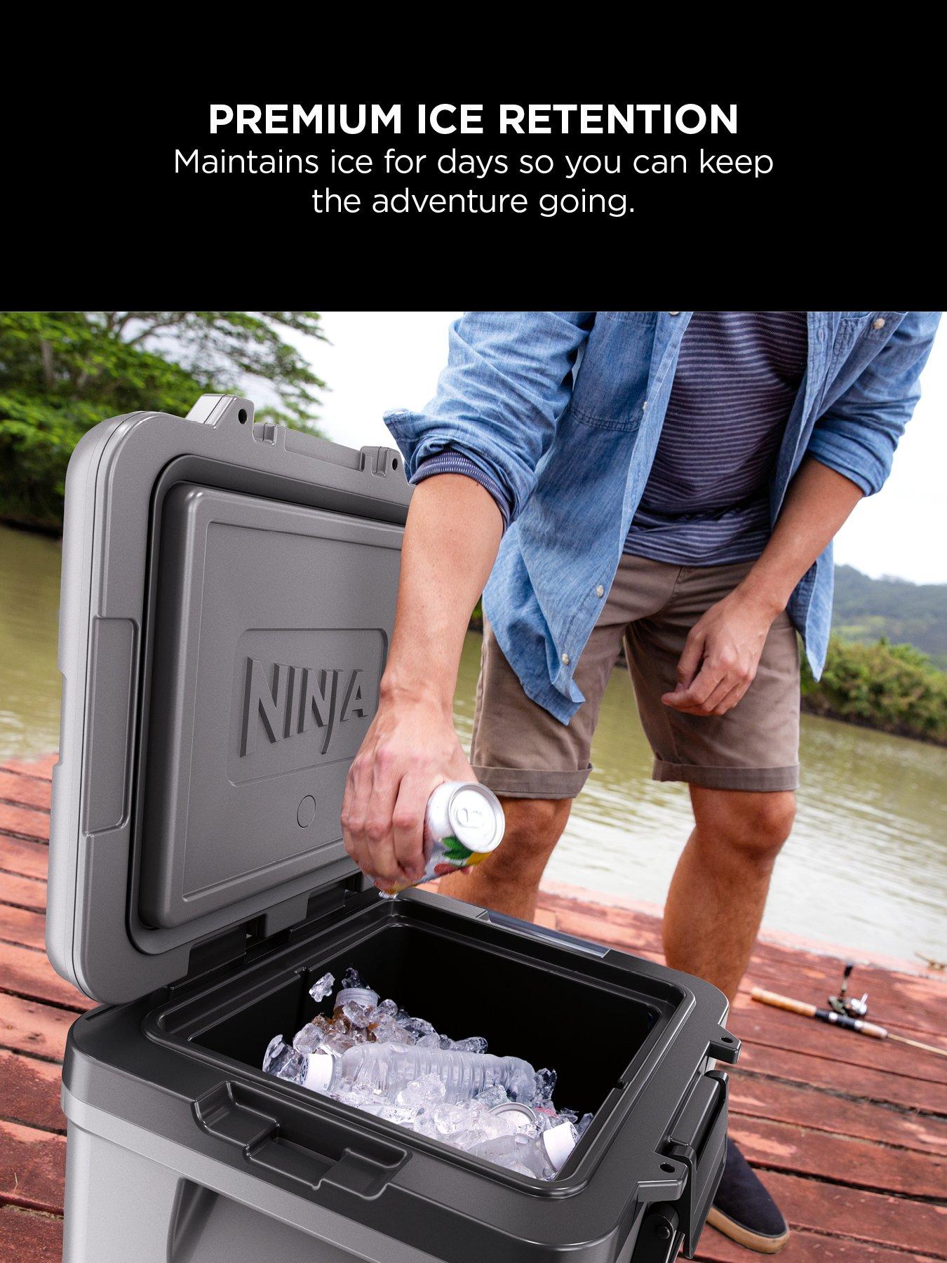  image of ninja-ninja-frostvault-30qt28l-wheeled-cooler-with-dry-zone-slate-grey-fb230ukgy-fb230eugy