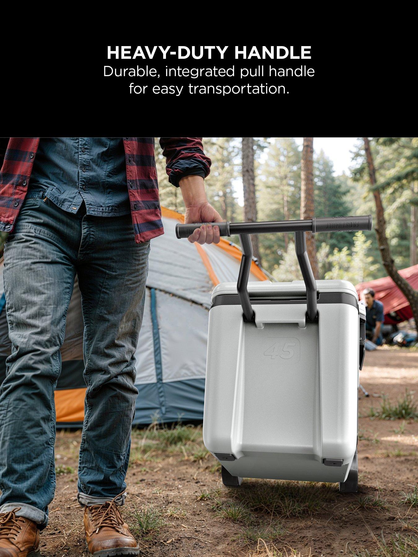  image of ninja-frostvault-45qt42l-wheeled-cooler-with-dry-zone-cloud-white-fb245ukwh-fb245euwh