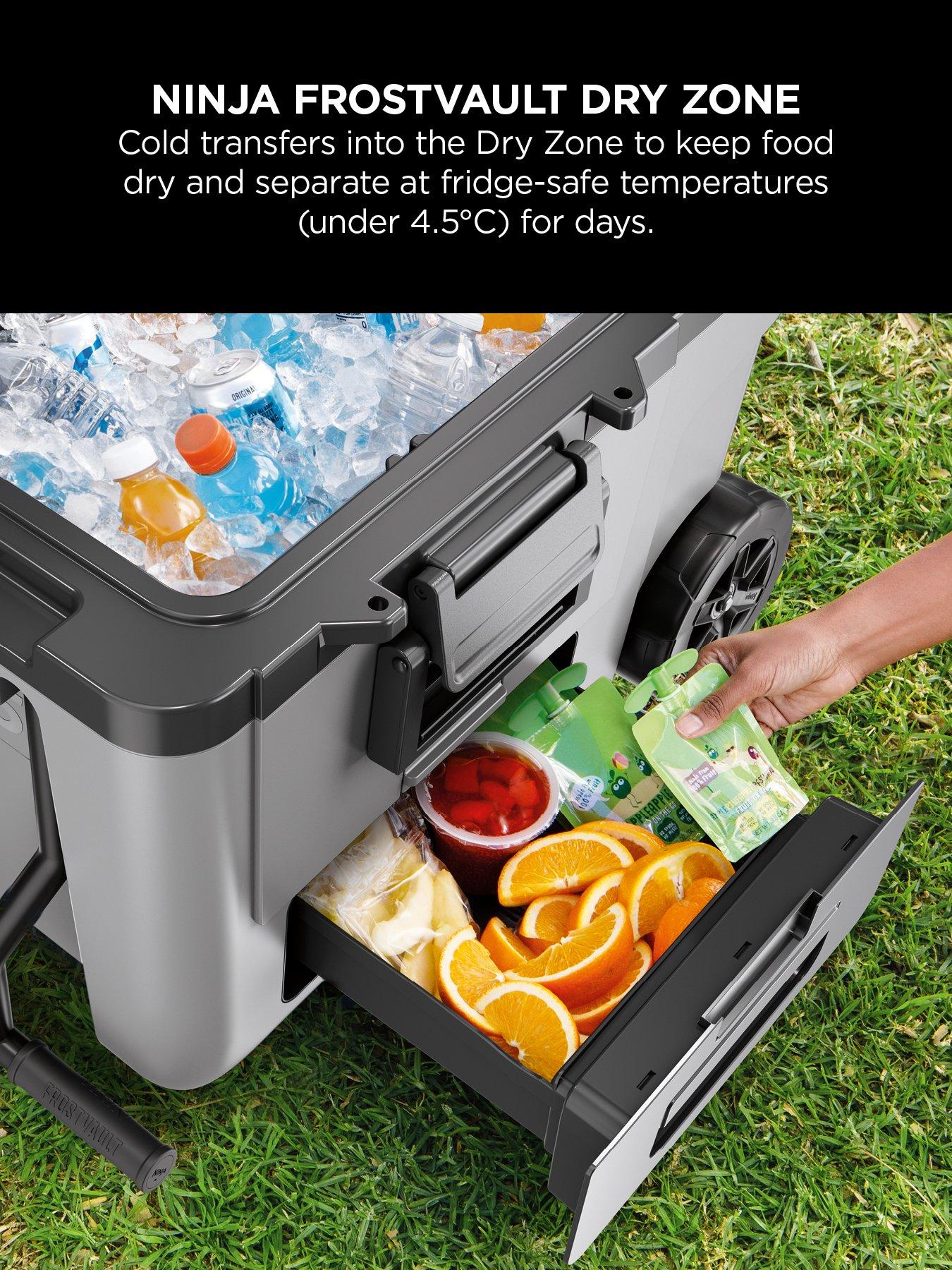  image of ninja-ninja-frostvault-45qt42l-wheeled-cooler-with-dry-zone-slate-grey-fb245eugy-fb245eugy