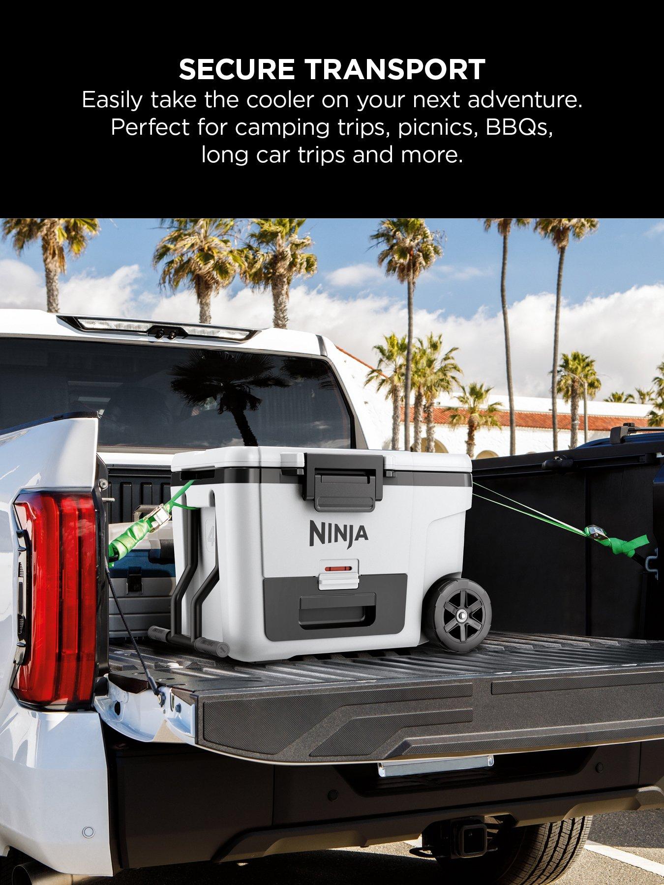 Image 7 of 7 of NINJA FrostVault 45QT/42L Wheeled Cooler with Dry Zone, Cloud White FB245UKWH / FB245EUWH