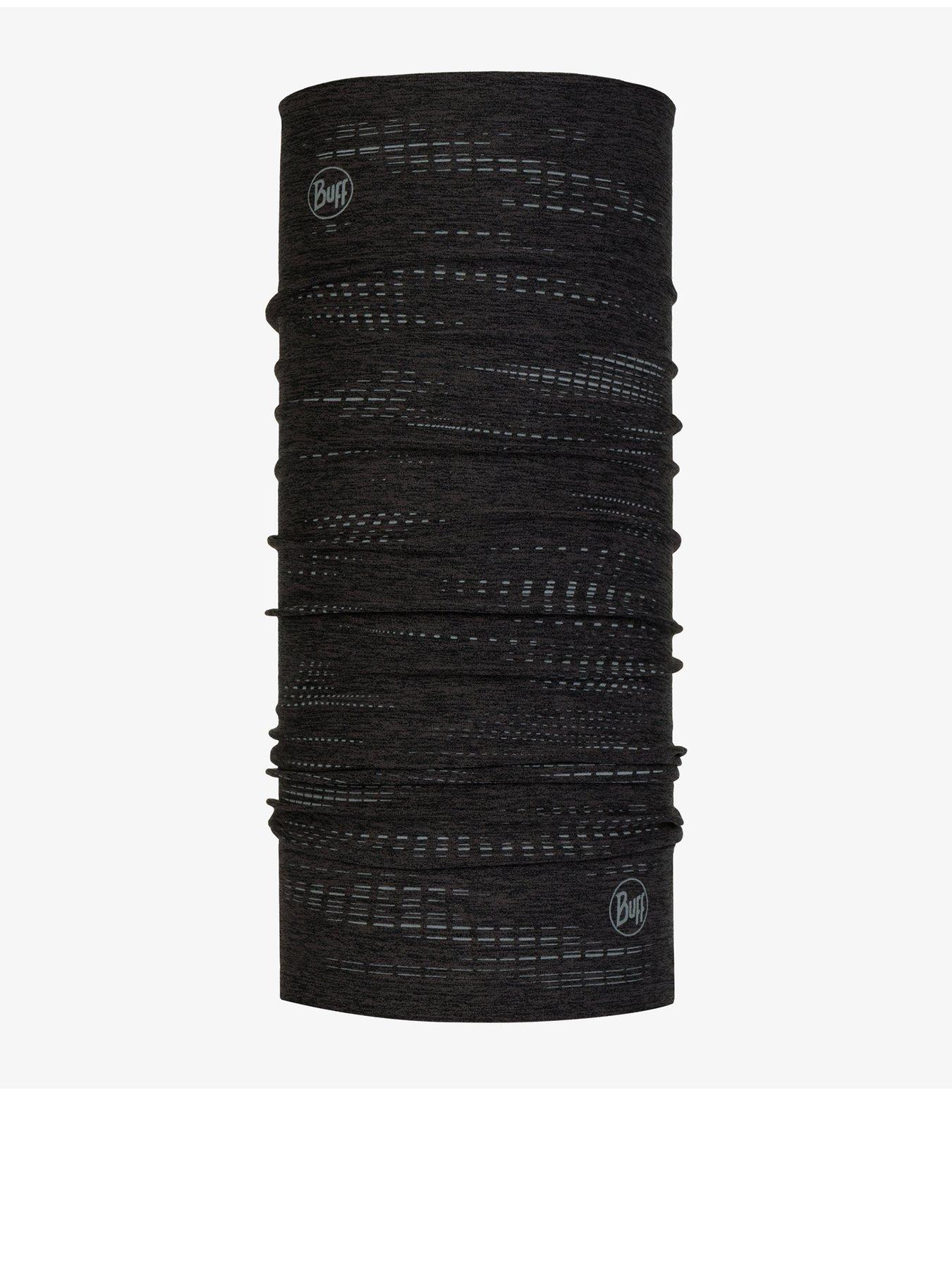 buff-unisex-running-dryflx-reflective-neckwarmer-black