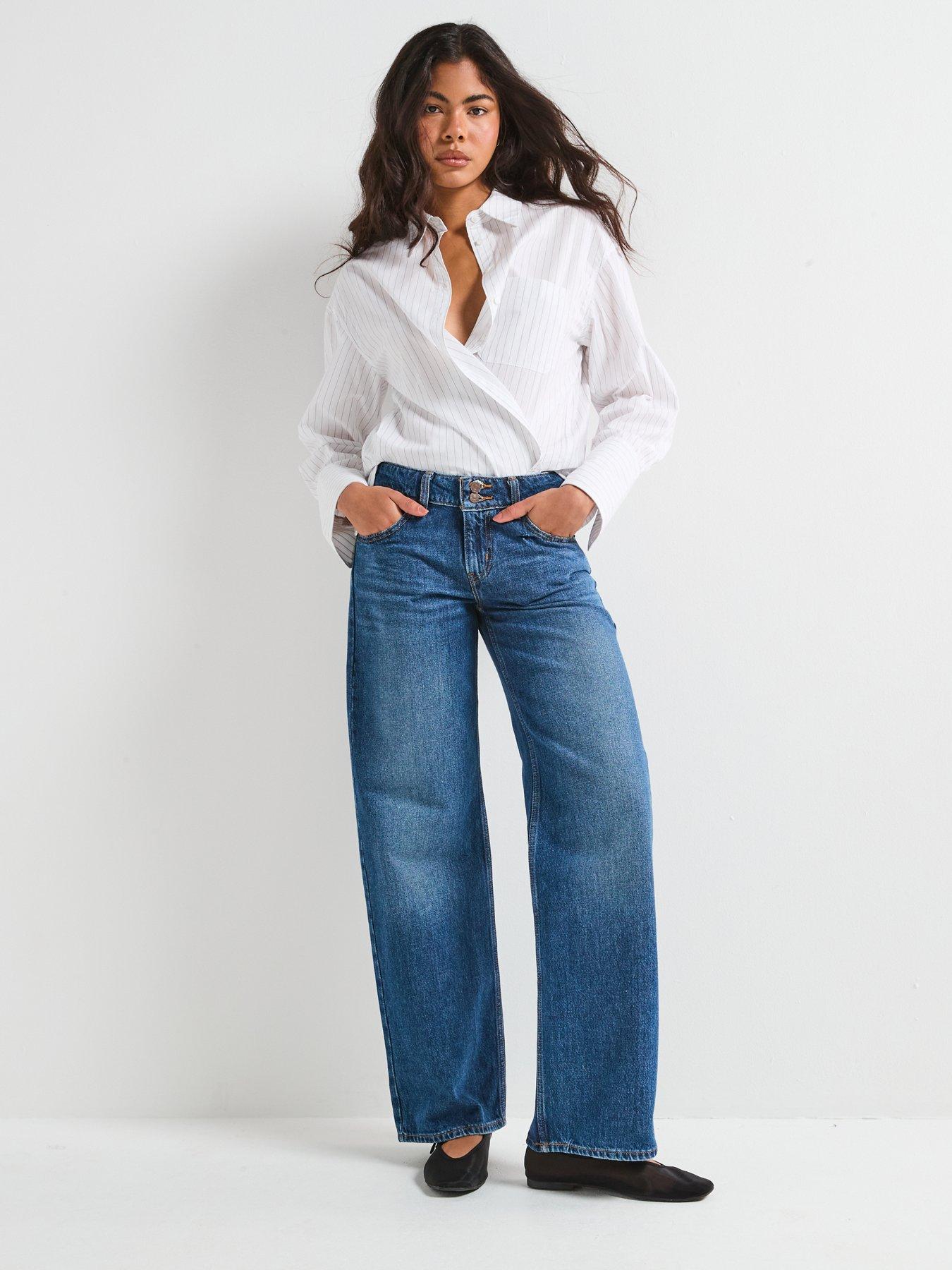 Image 3 of 6 of Levi's Superlow Loose - Blended Beauty - Navy