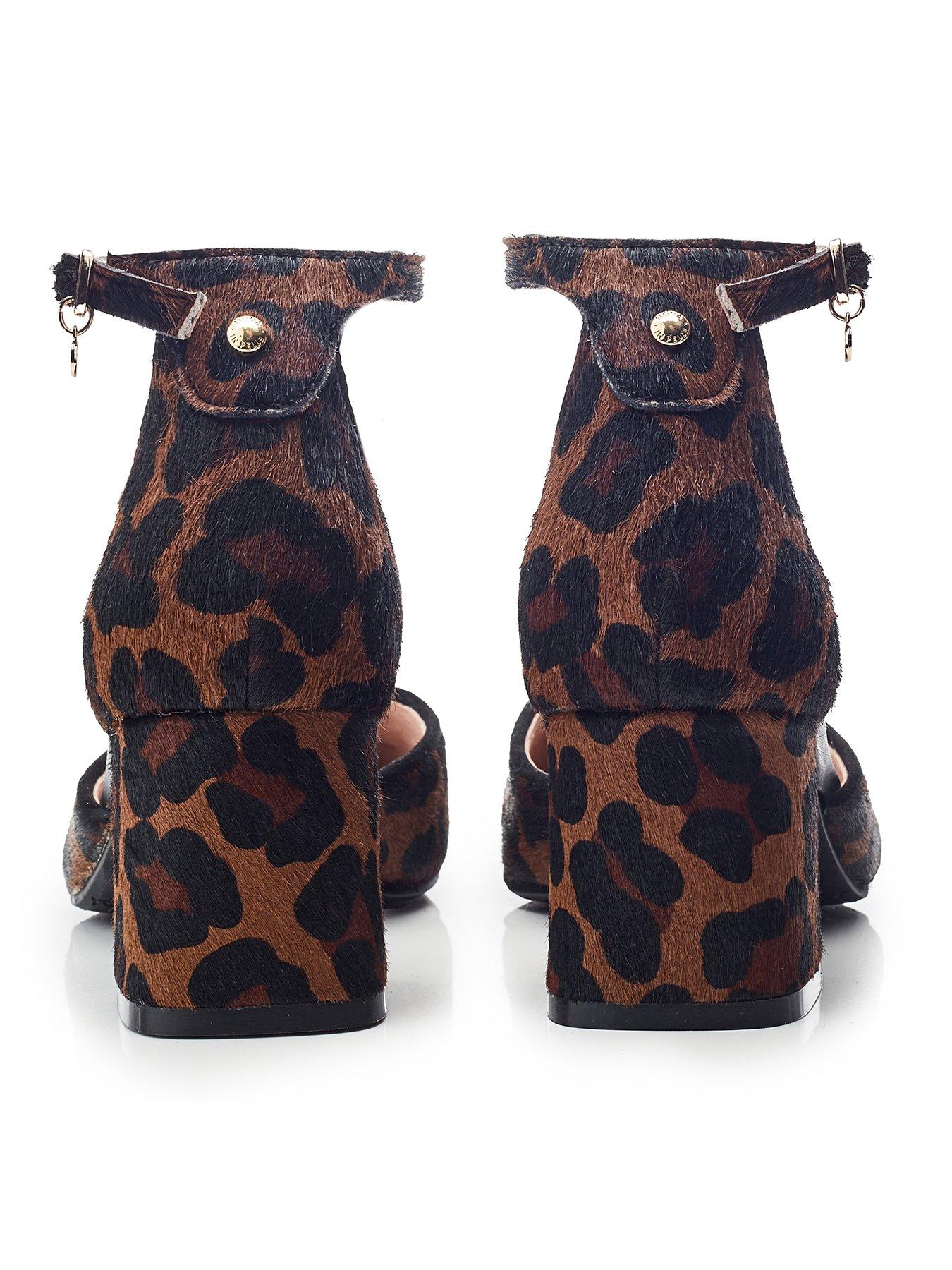  image of moda-in-pelle-dalziah-heeled-shoes-leopard