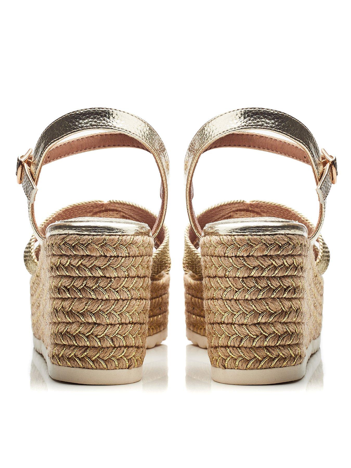 image of moda-in-pelle-pialva-wedge-sandals-natural