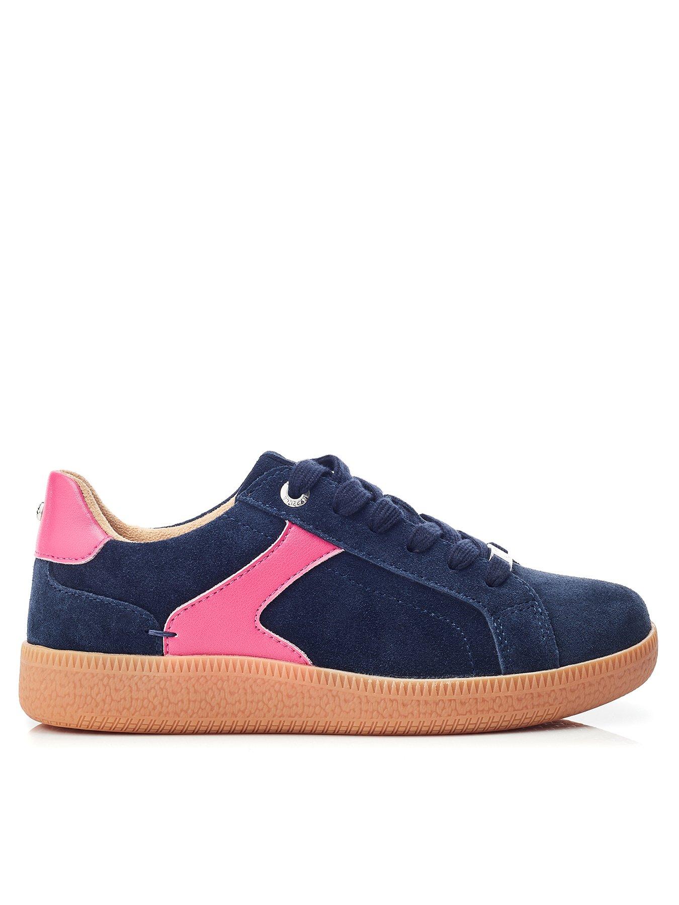 moda-in-pelle-allette-suede-trainer-navy