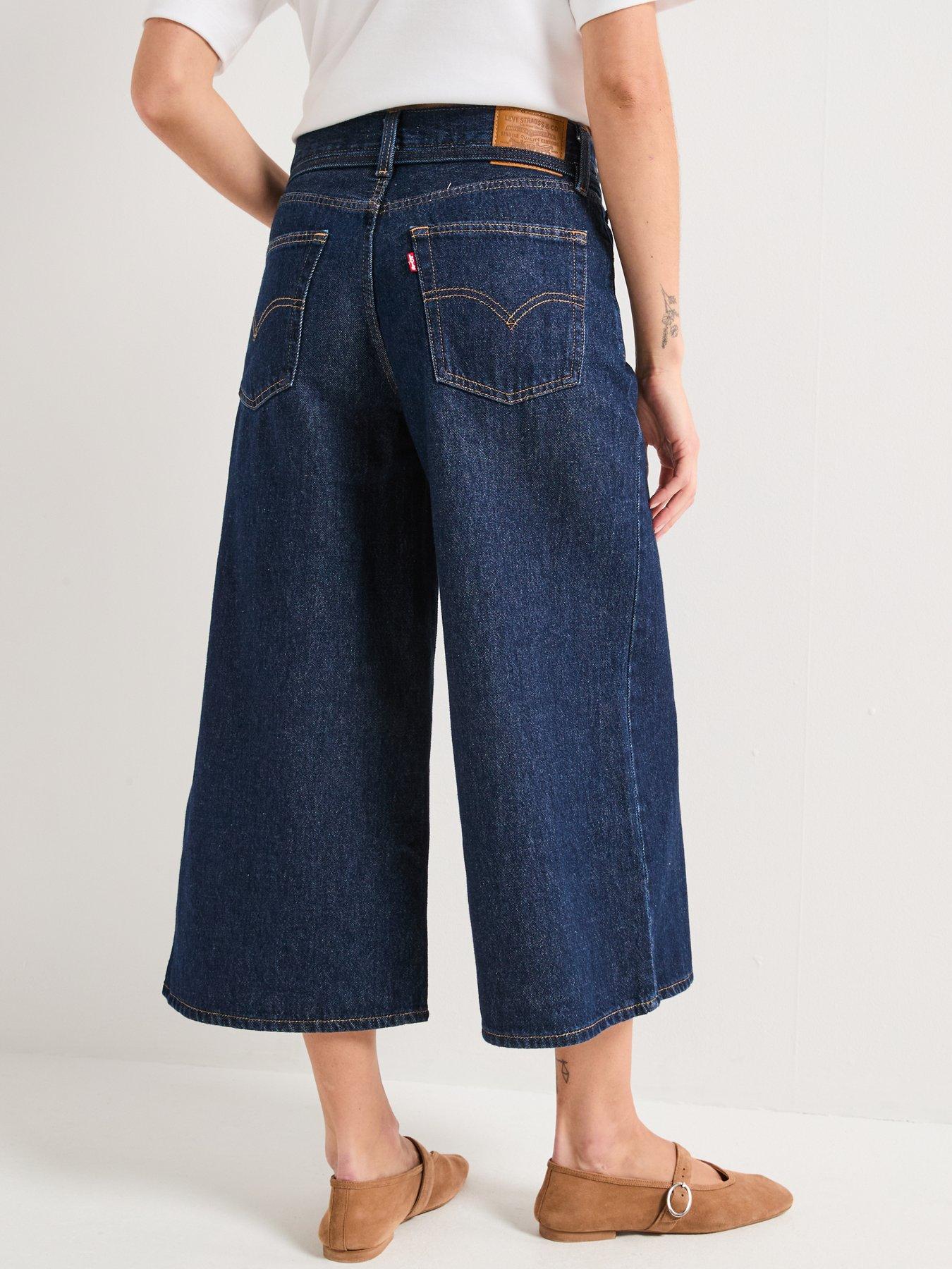  image of levis-xl-culotte-jeans-shaded-viewnbsp--blue