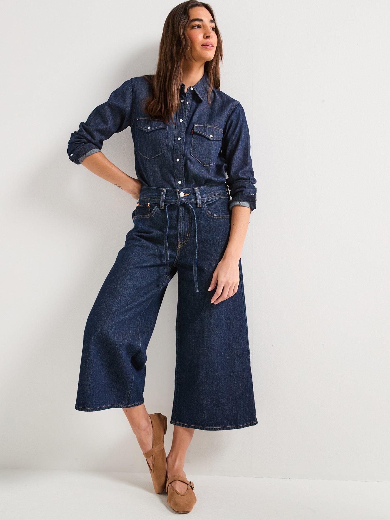  image of levis-xl-culotte-jeans-shaded-viewnbsp--blue
