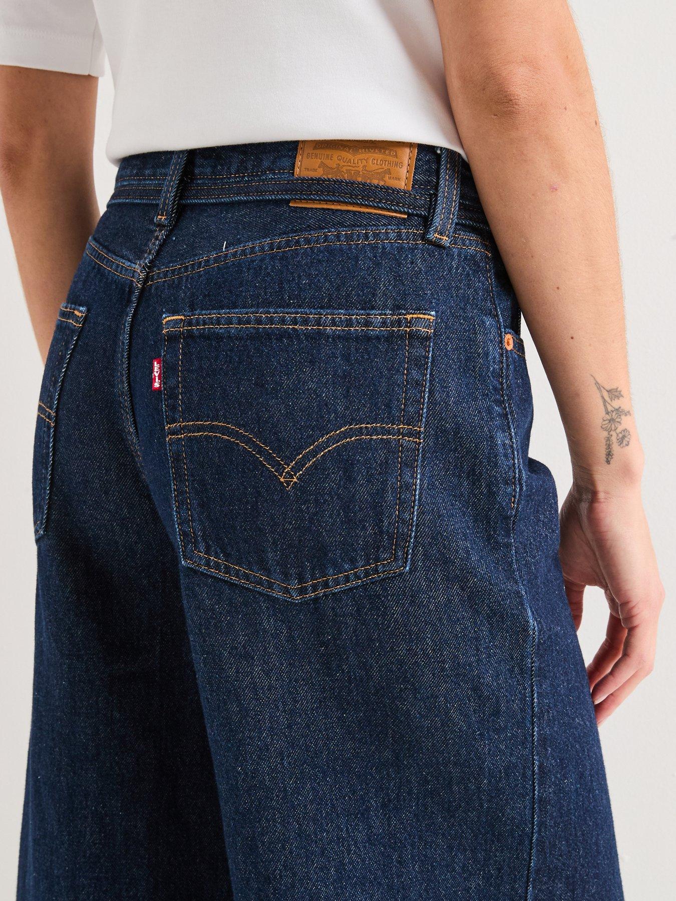  image of levis-xl-culotte-jeans-shaded-viewnbsp--blue