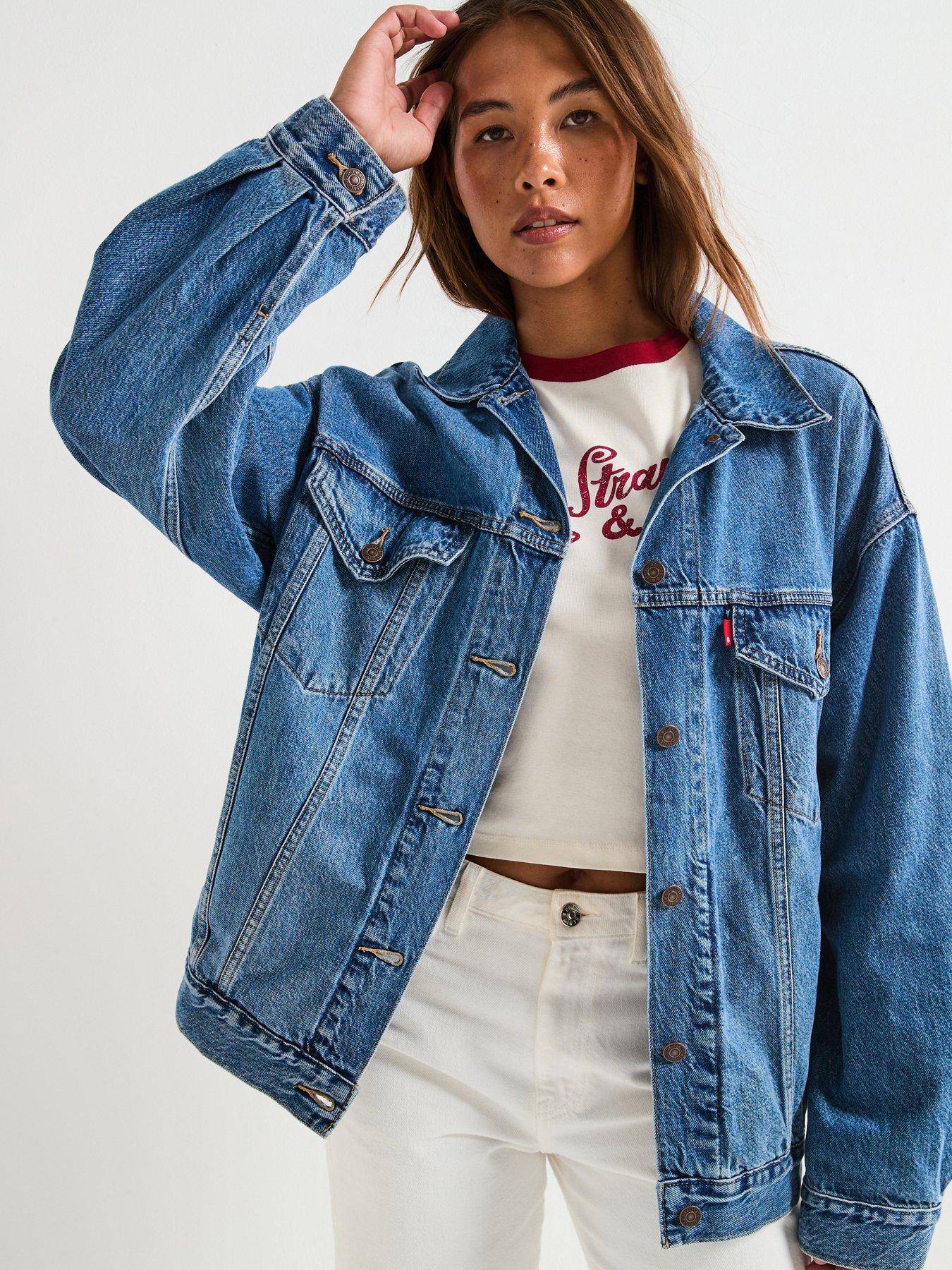 Levi's Xl Trucker Jacket - Hold My Purse Trucker - Blue