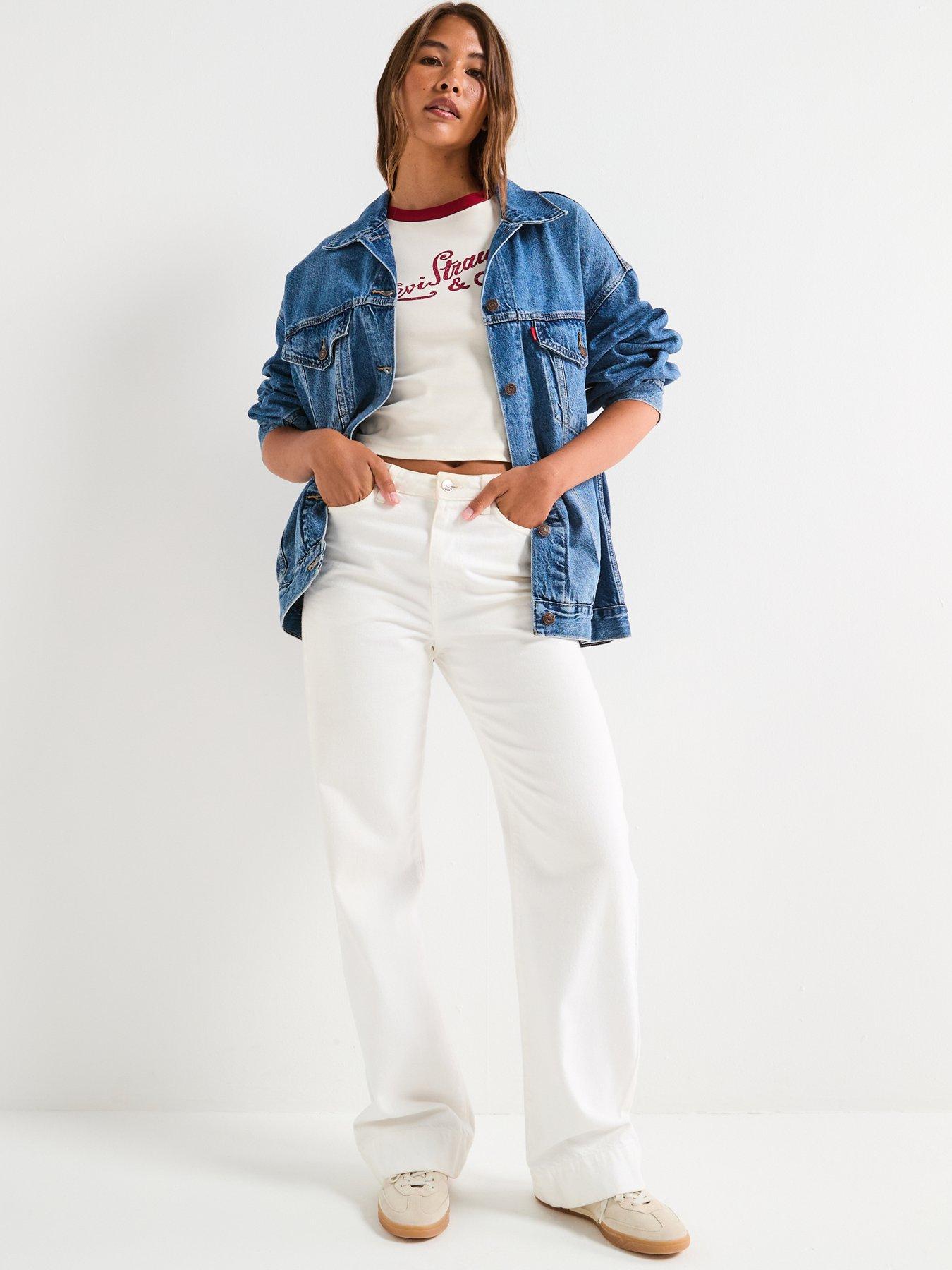 Image 3 of 6 of Levi's Xl Trucker Jacket - Hold My Purse Trucker&nbsp;- Blue