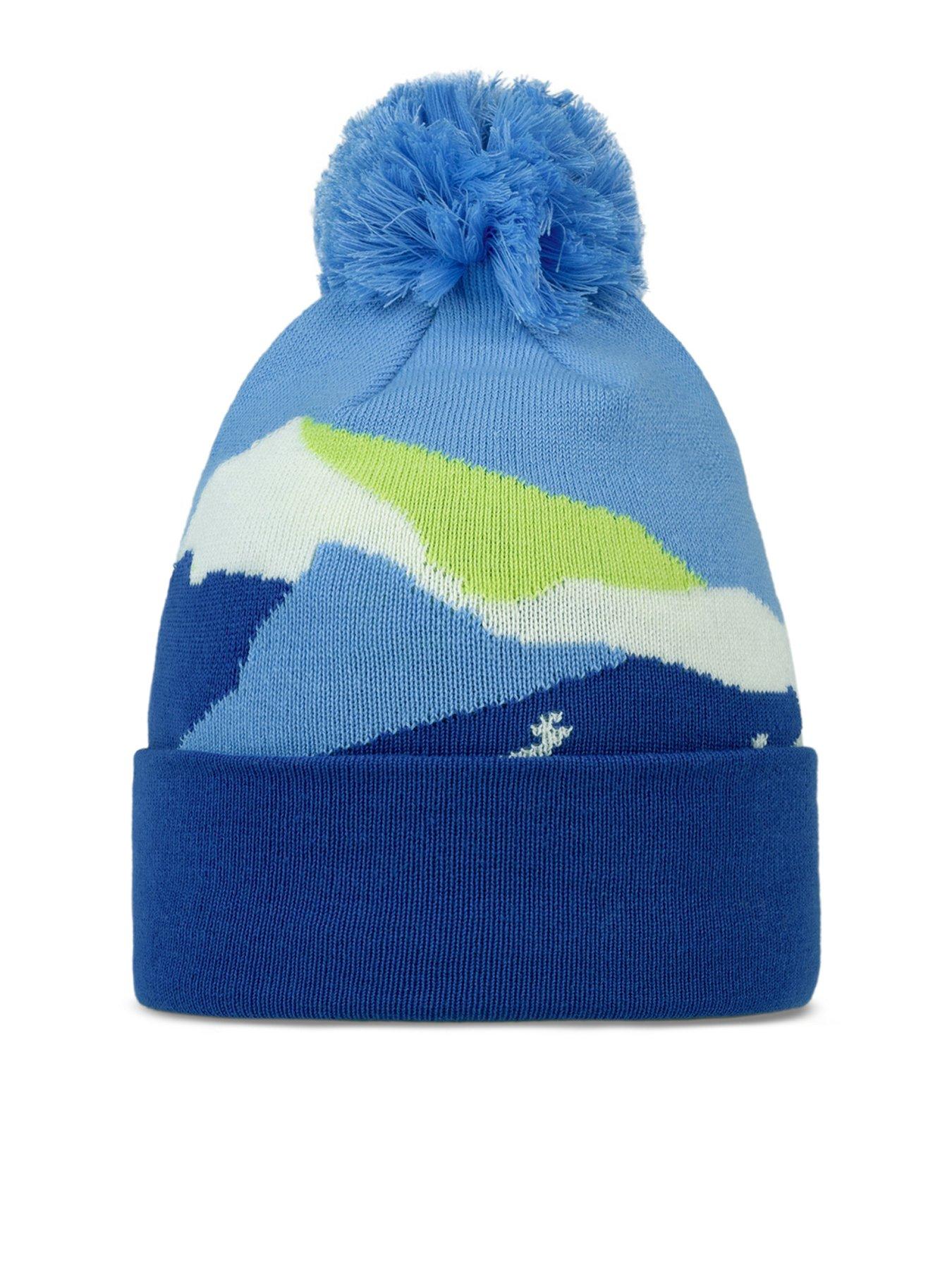 Buff Boys Knitted Beanie Hat - Blue