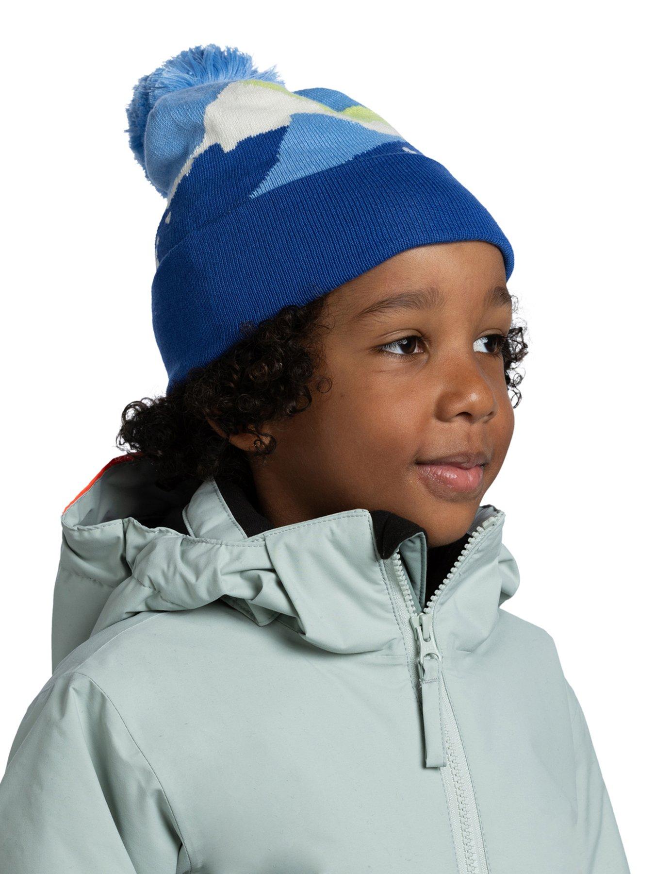 Image 2 of 2 of Buff Boys Knitted Beanie Hat - Blue