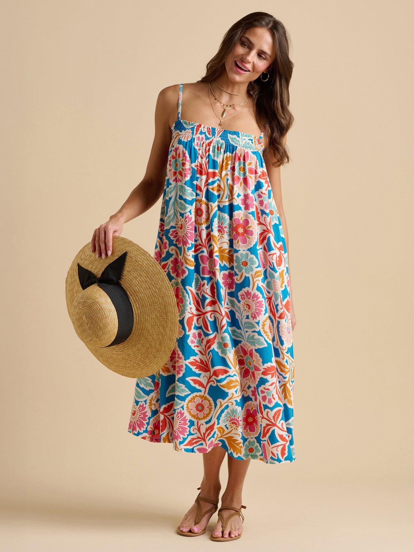 undefined Full Bloom Midi Dress