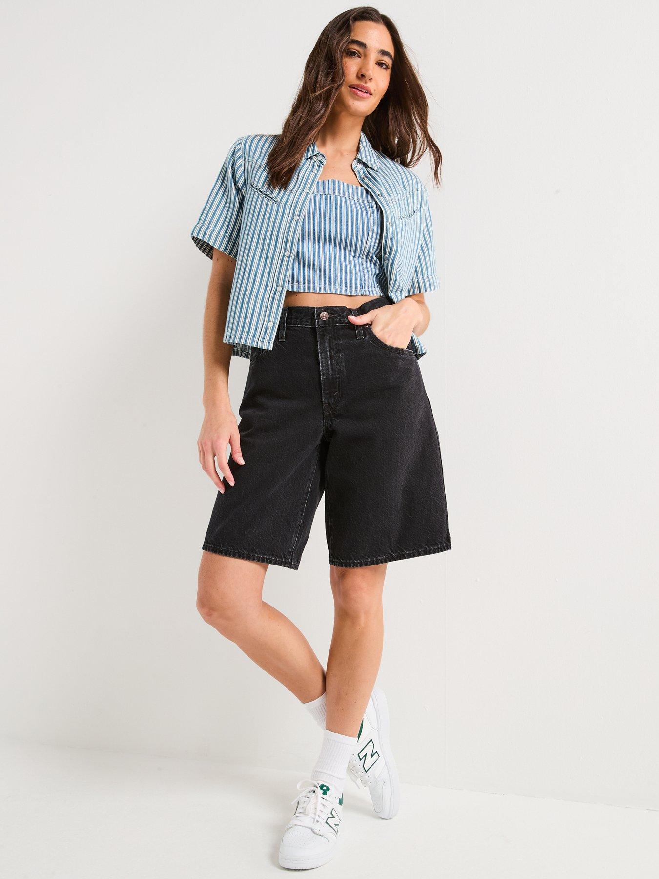 Image 6 of 6 of Levi's Baggy Dad Jorts - Open Mind Fp