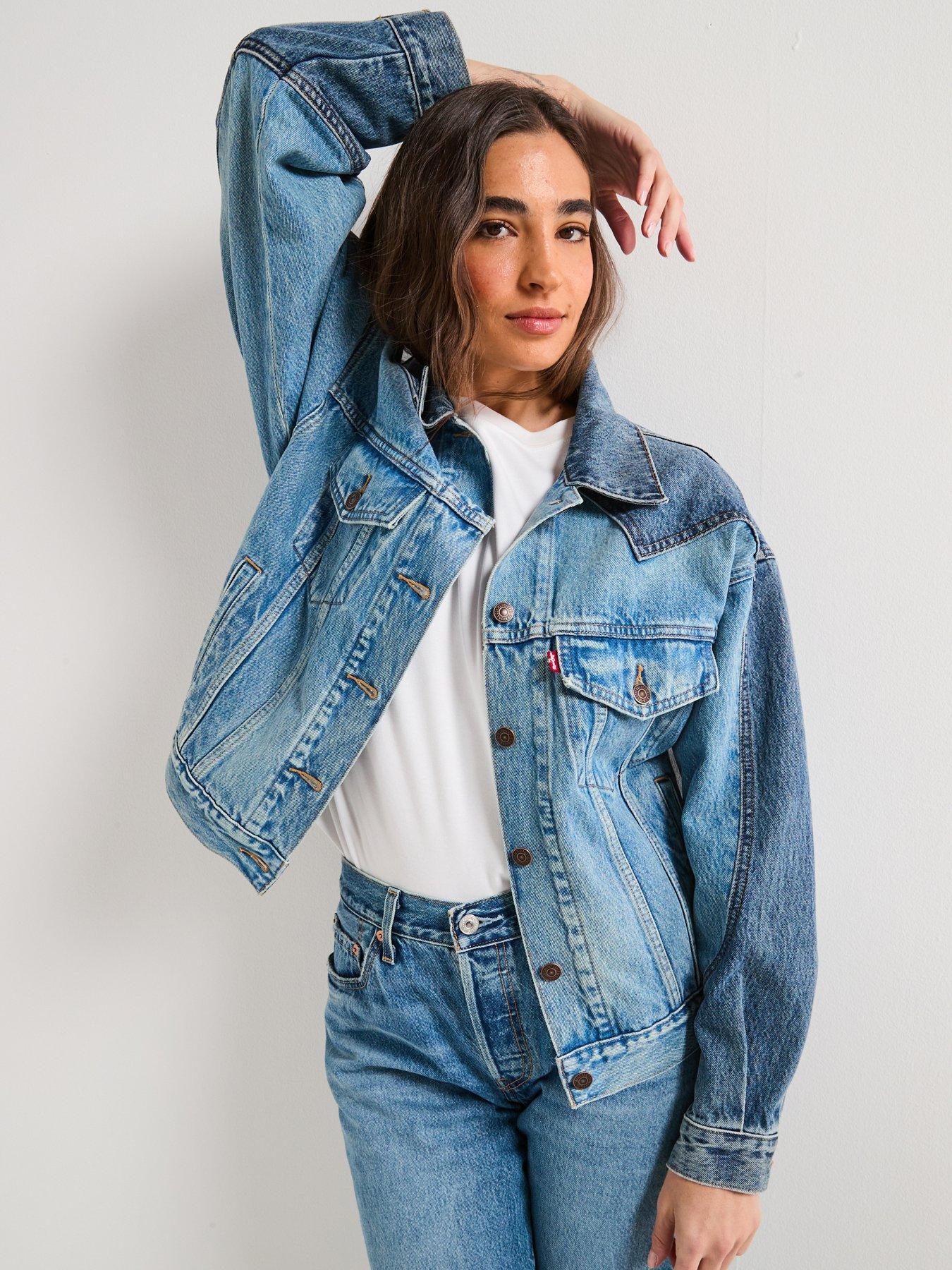 undefined 90s Western Pieced Trucker Jacket - Free Range Trucker