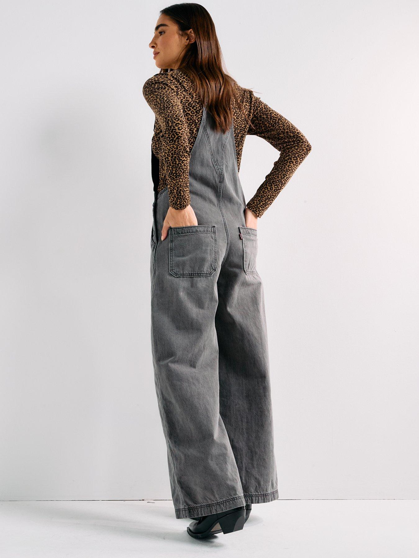 Image 2 of 6 of Levi's XL Overalls - Freshly Detailed Black