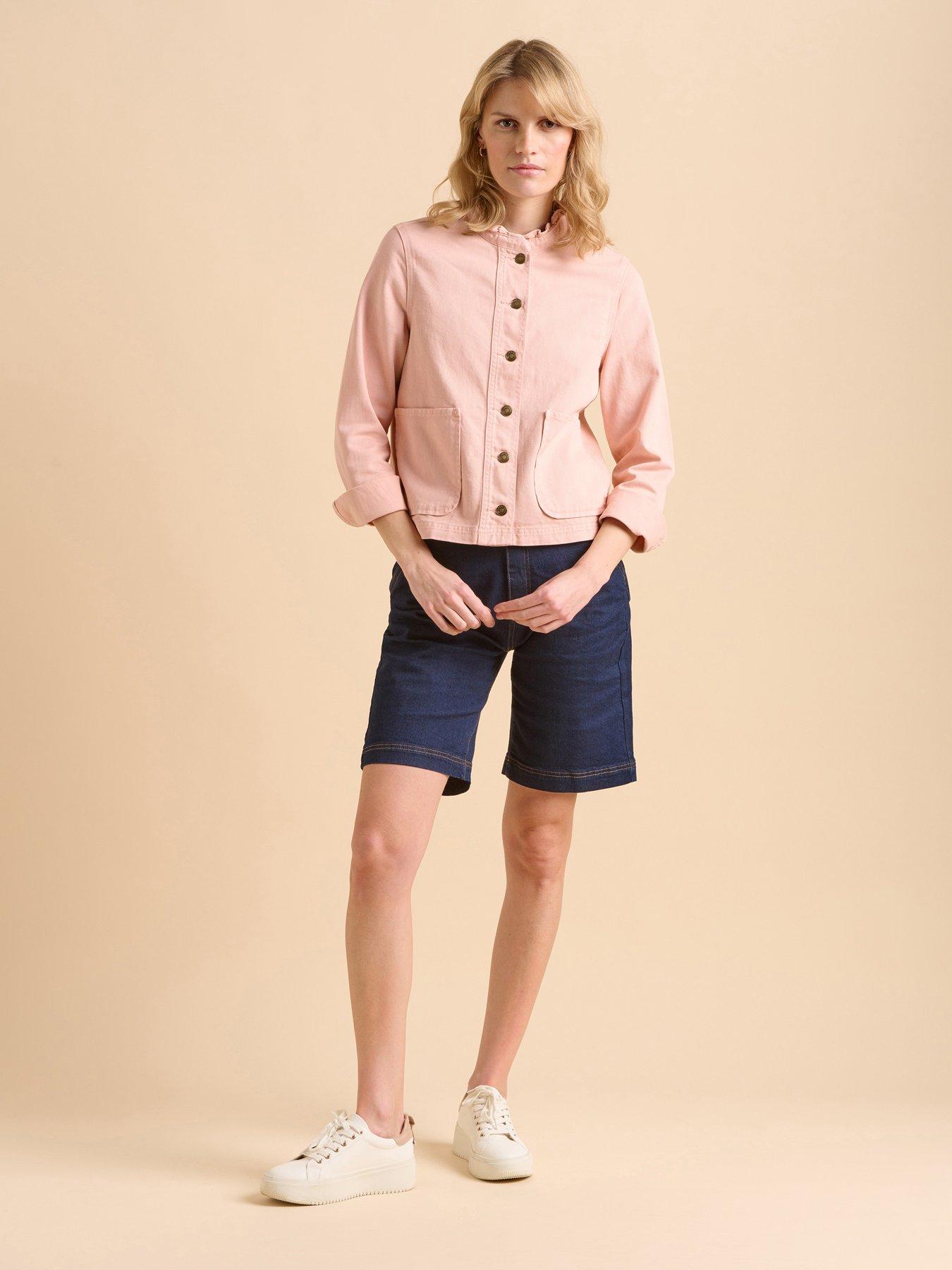 brakeburn-frill-neck-denim-jacket